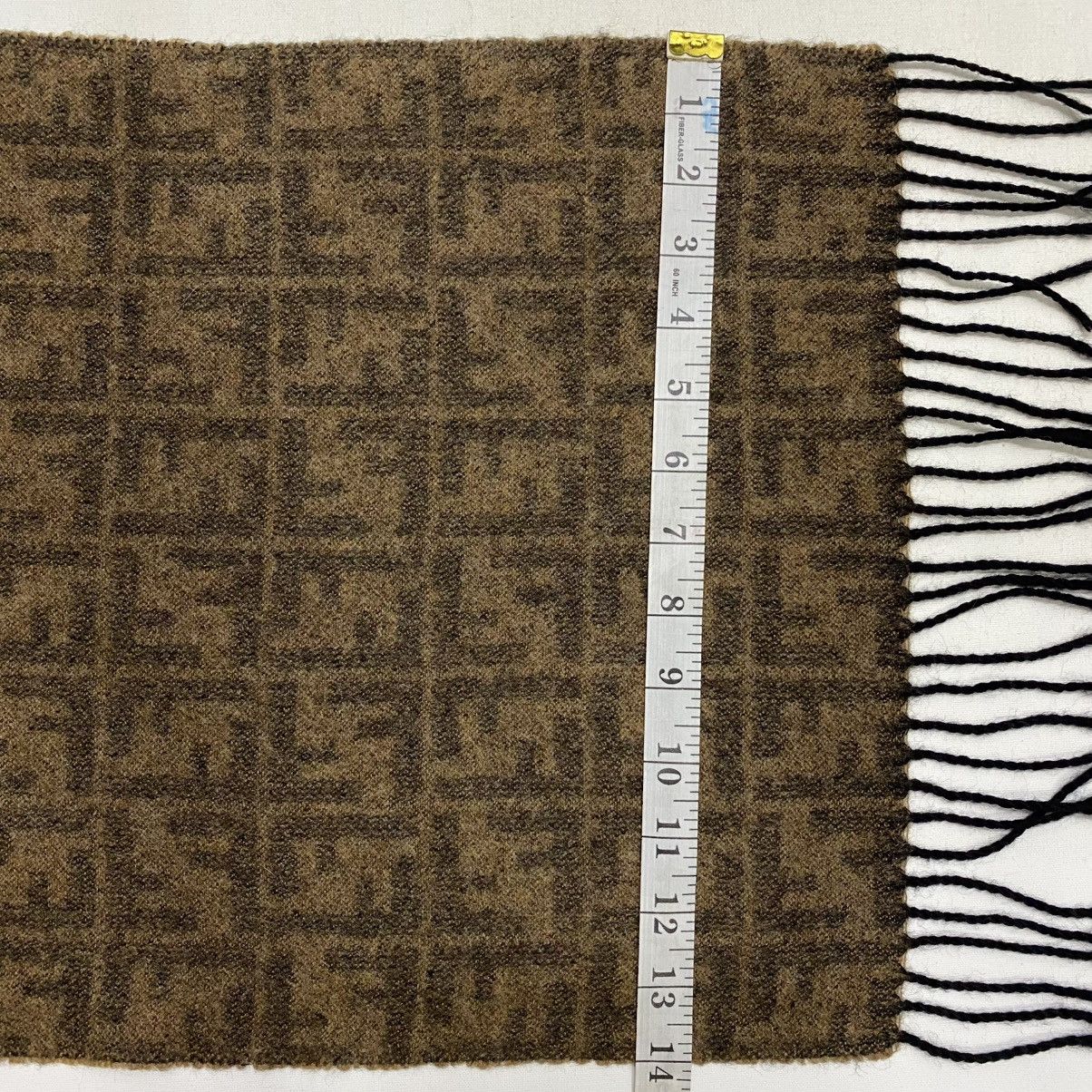 Fendi FENDI ZUCCA FF SCARF MUFFLER LUX043 Size ONE SIZE - 4 Thumbnail