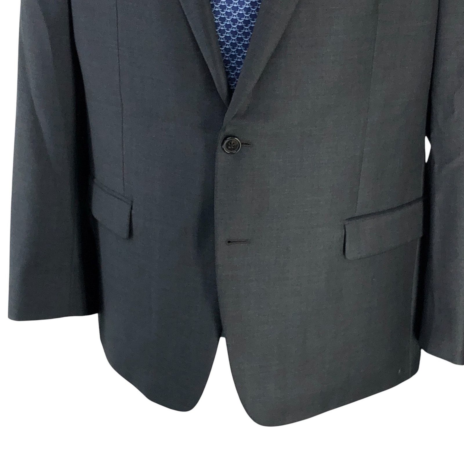Lauren Ralph Lauren Ralph Lauren LRL Size 44R Sport Coat Charcoal Gray Stretch Size 44R - 3 Thumbnail