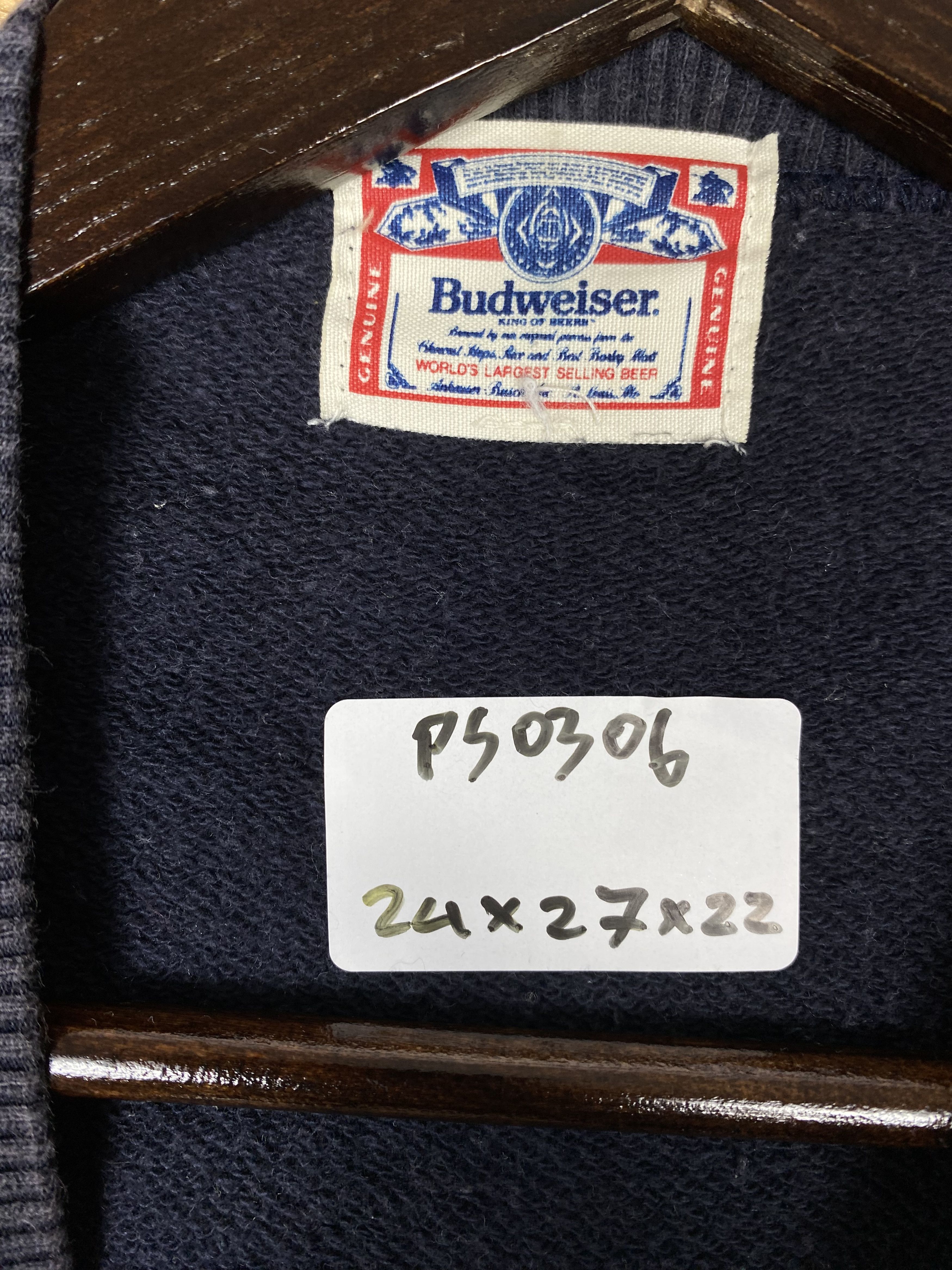 Vintage Vintage Budweiser Sweatshirts PS0306 Size US M / EU 48-50 / 2 - 8 Thumbnail