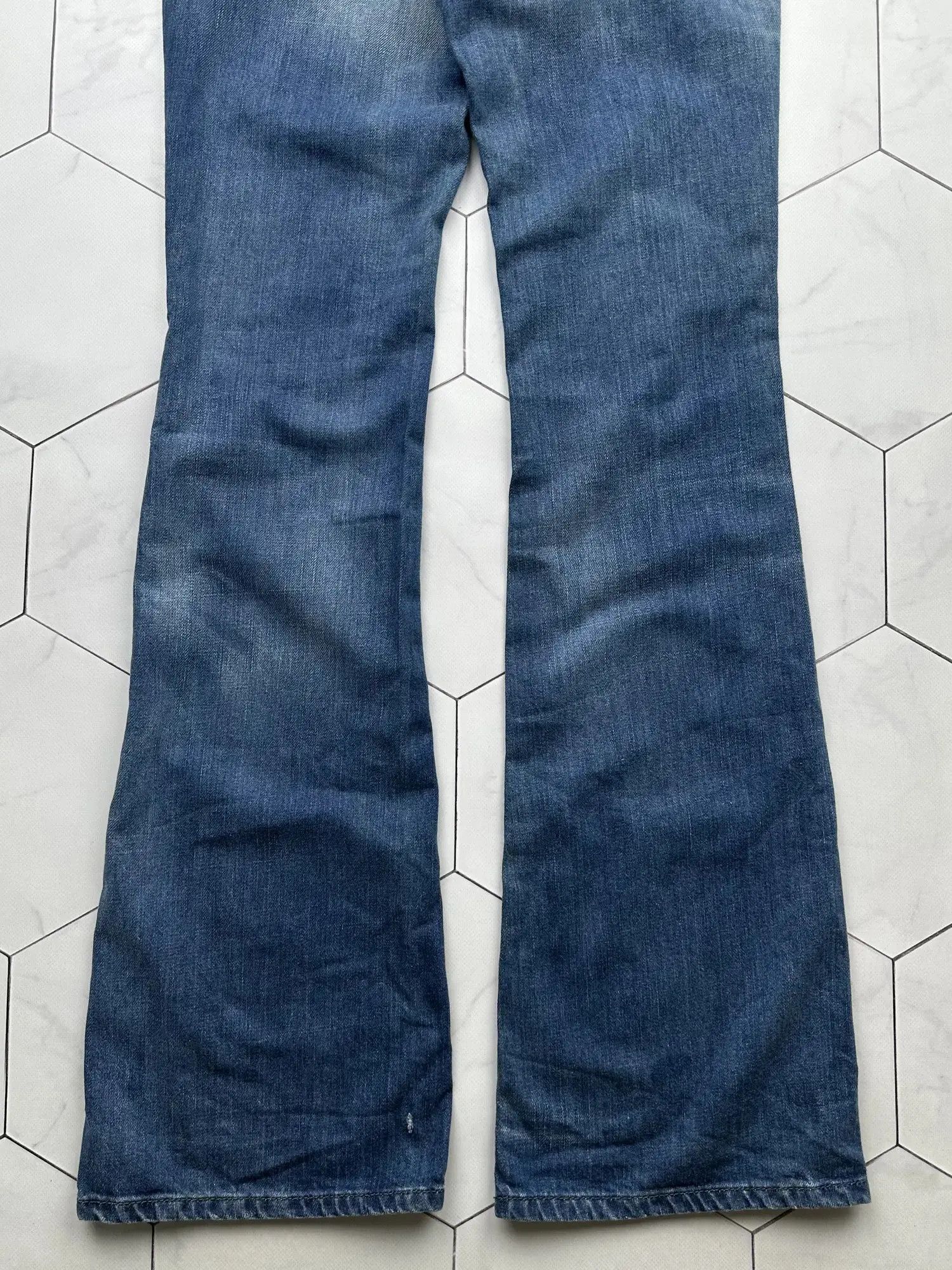 Diesel Diesel Vintage Flare Jeans (B180) Size 28" / US 6 / IT 42 - 10 Thumbnail