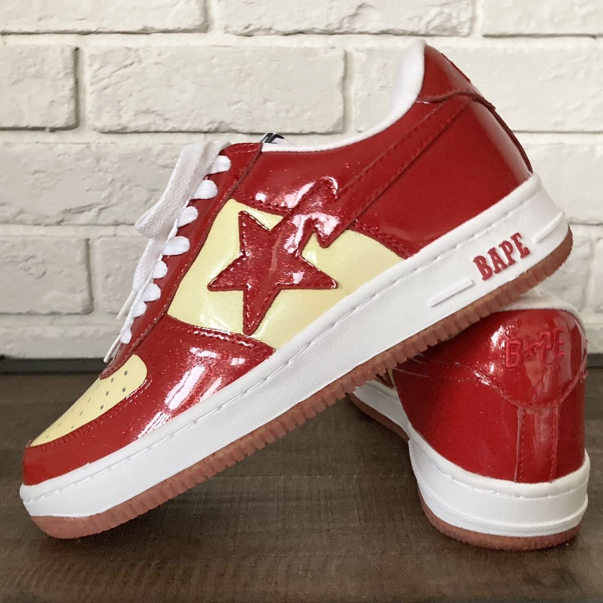 Bape Glitter BAPESTA sneakers a bathing ape BAPE STA Size US 8 / EU 41 - 1 Thumbnail