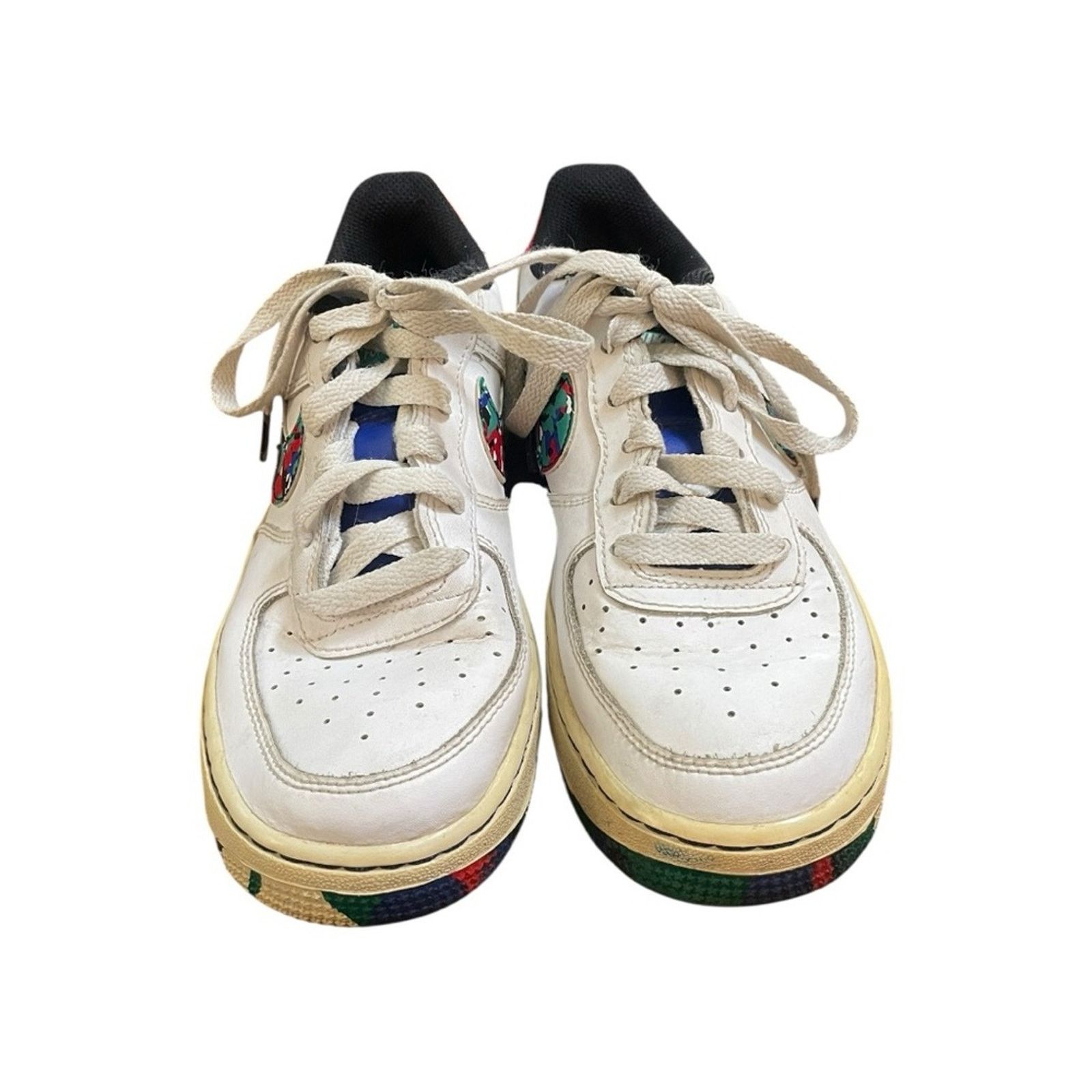 Nike NIKE Air Force 1 Low Crayon White Multi Colored Size 4Y Size US 5.5 / IT 35.5 - 5 Thumbnail