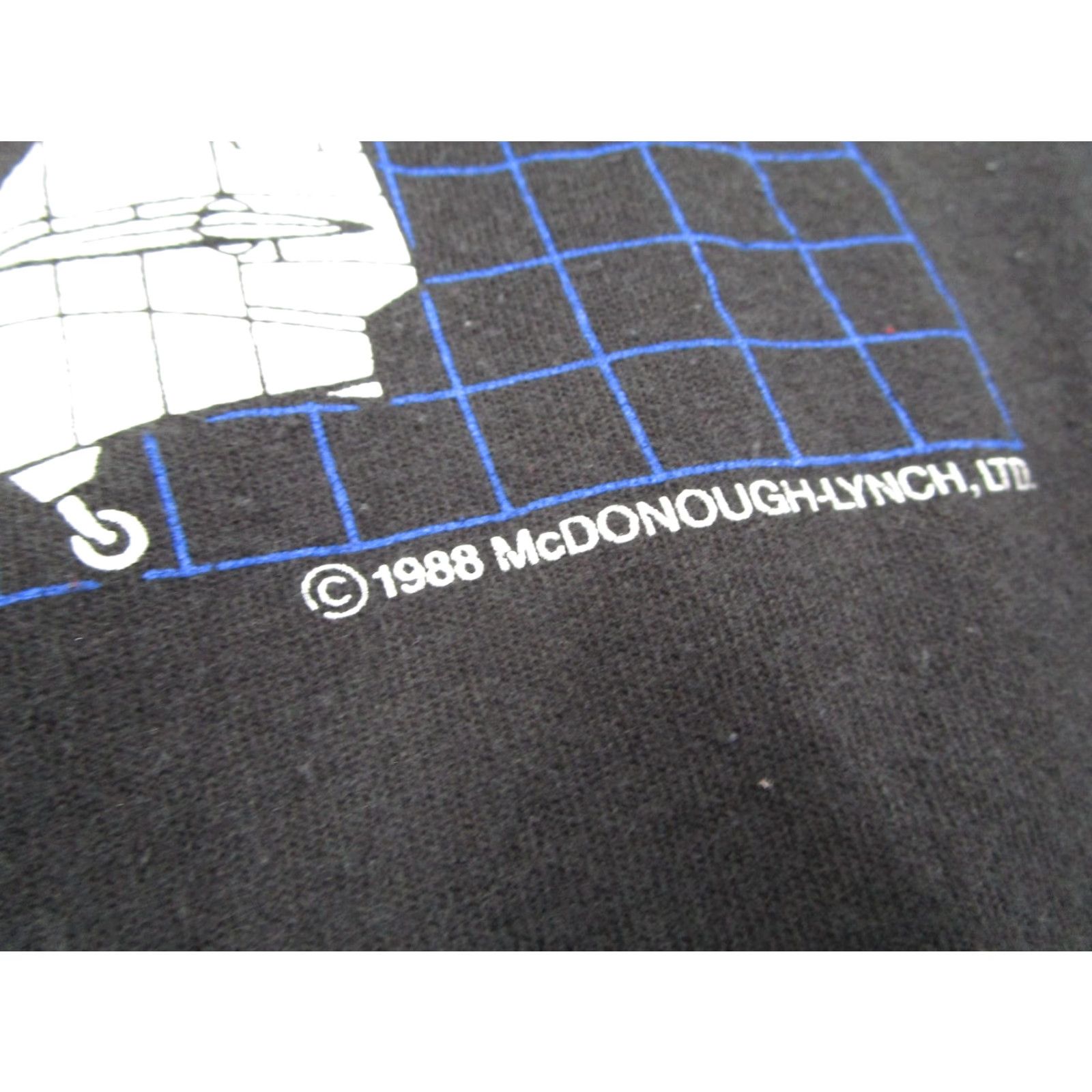 Fruit Of The Loom VINTAGE FM-2 Wildcat Shirt Mens Medium Black 1988 Navy Fighter T-Shirt Patriotic Military Graphic Print USA Made in USA Men's Shirt Size US M / EU 48-50 / 2 - 7 Thumbnail