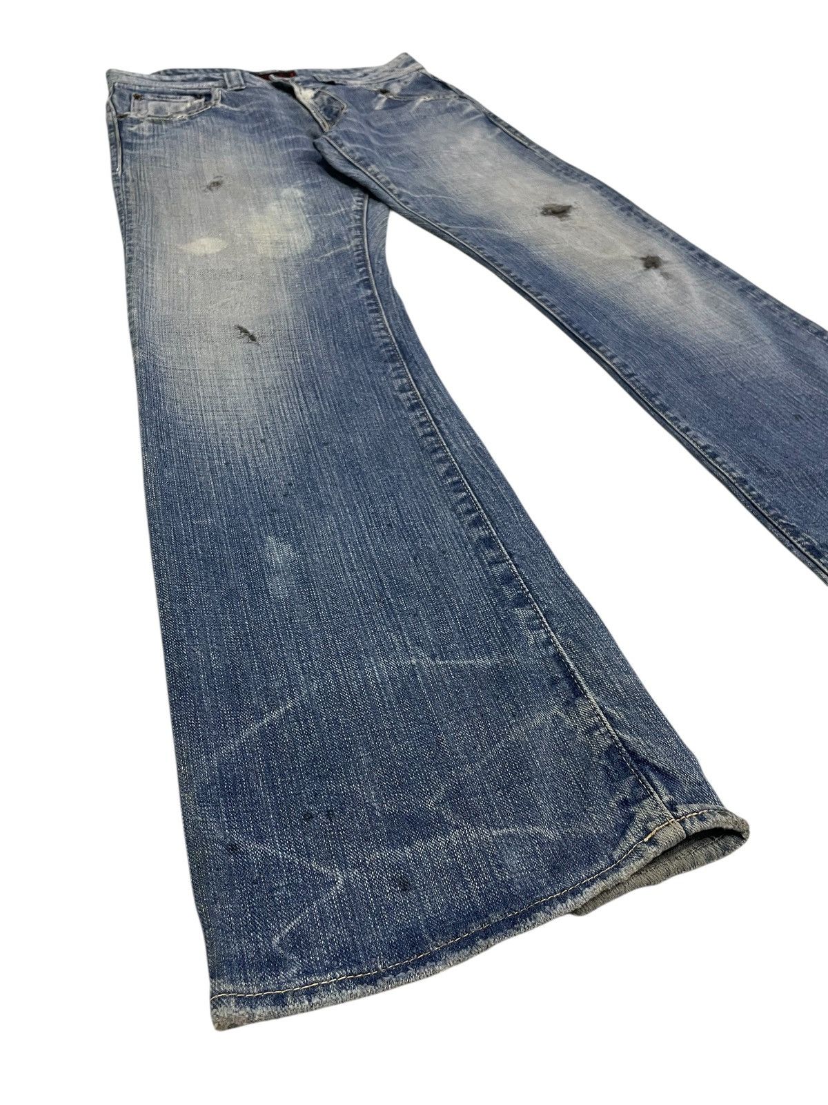 Johnbull Vintage Johnbull Kojima Genes Japan Flare Jeans Size US 32 / EU 48 - 3 Thumbnail