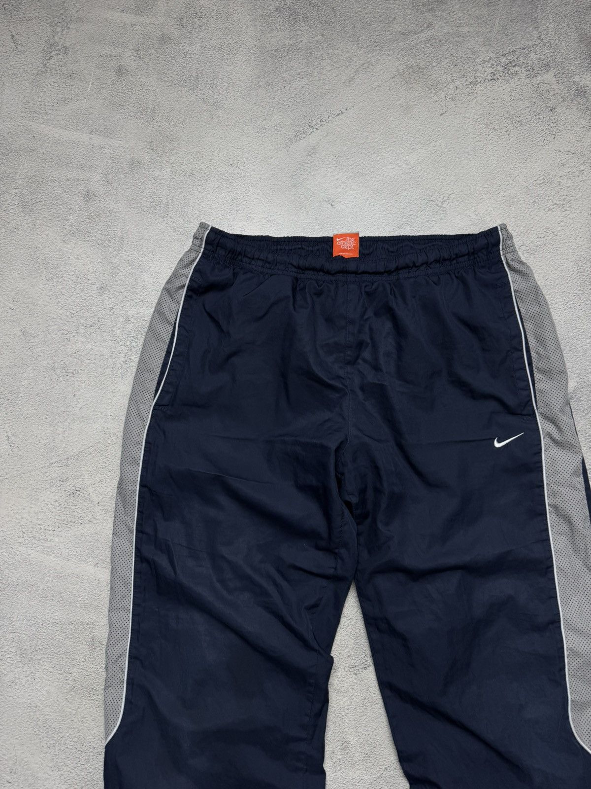 Nike Vintage Y2K Nike Nylon Mini Swoosh Drill Pants 00’s Size US 32 / EU 48 - 6 Thumbnail