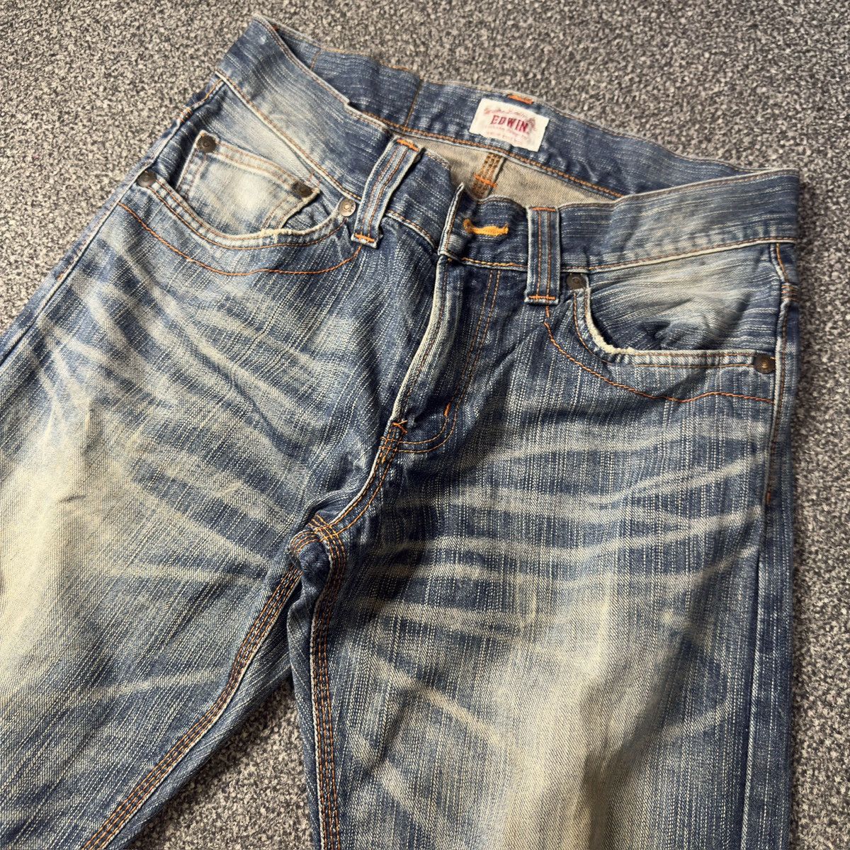 Edwin 🔥🇯🇵 Vintage Japanese Seditionaries Edwin 403XV Bootcut Denim Size US 30 / EU 46 - 4 Thumbnail