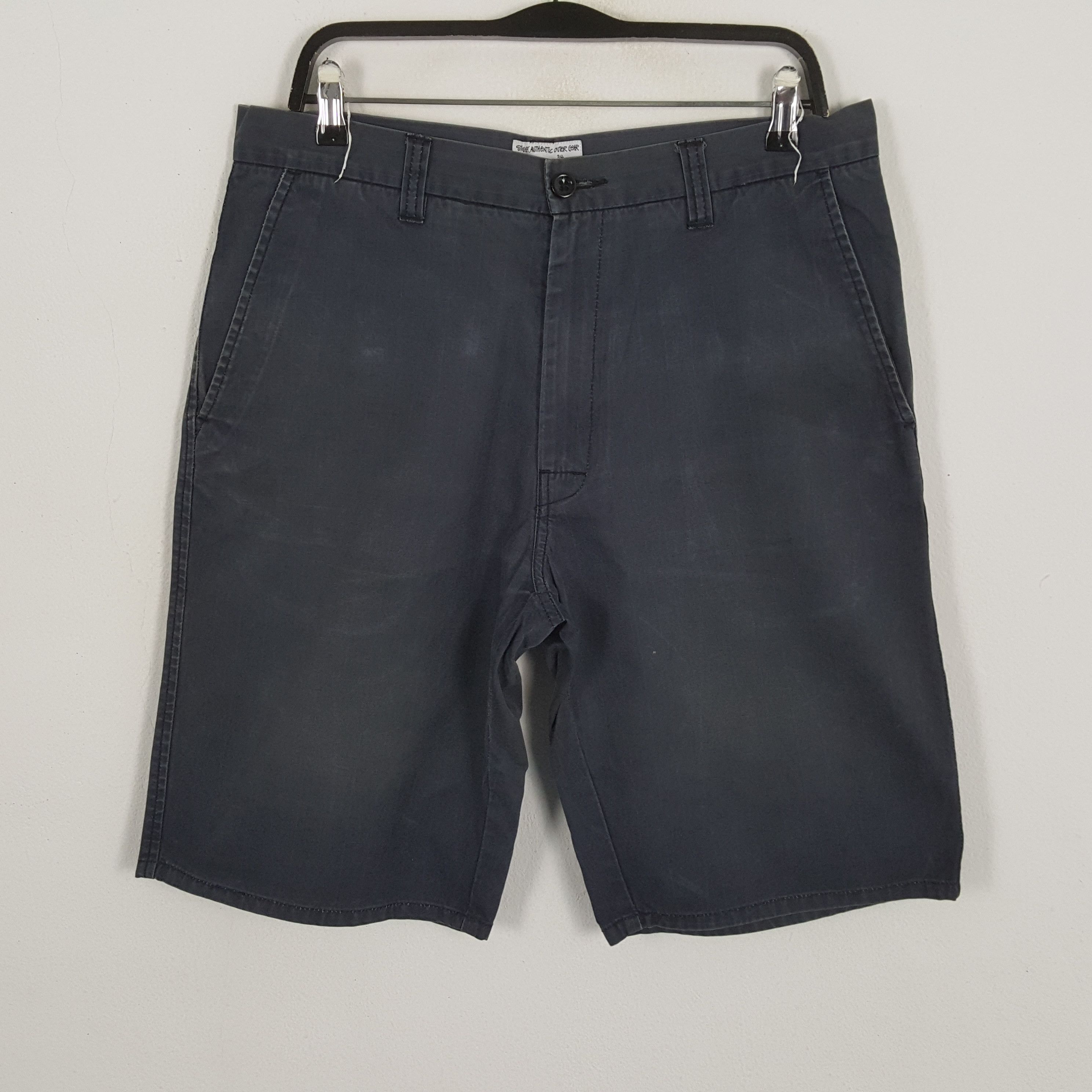 Stussy × Vintage STUSSY Streetwear Skater Style Custom Art Short Pants Size US 33 - 3 Thumbnail