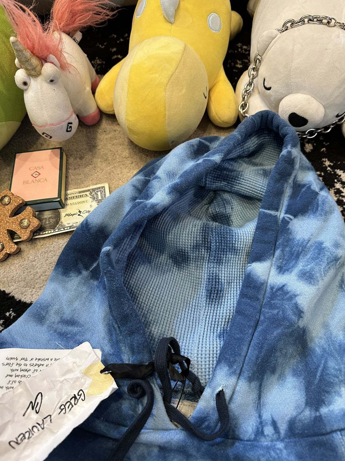 Greg Lauren Greg Lauren tie-dye pattern cotton hoodie Size US L / EU 52-54 / 3 - 3 Thumbnail