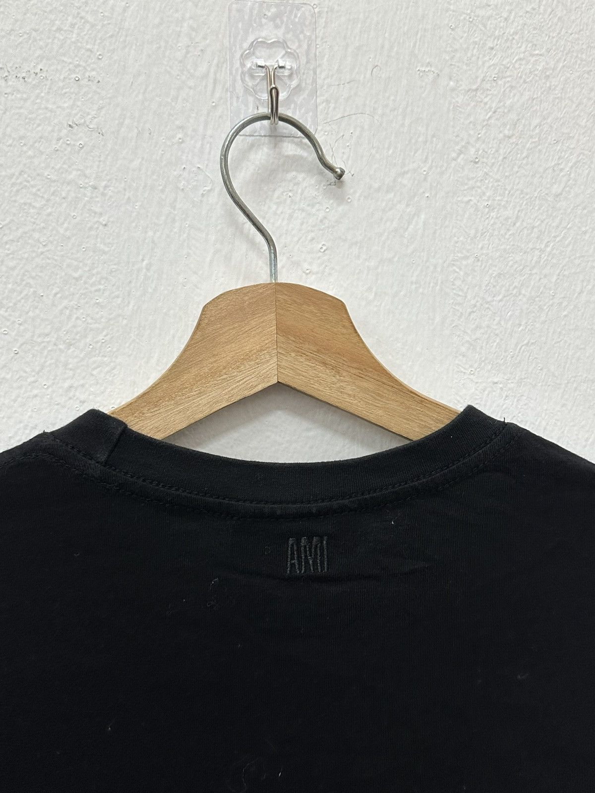 AMI AMI PARIS Alexandre Black Red Heart T-shirt Large Unisex Size US L / EU 52-54 / 3 - 12 Thumbnail