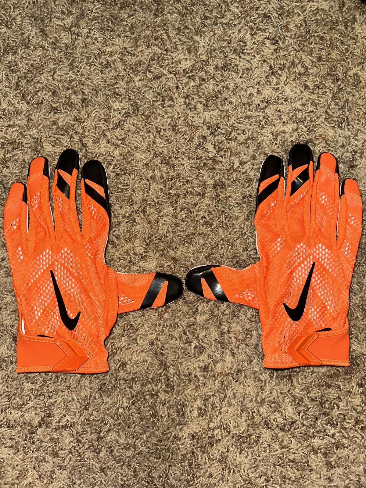 Nike Nike Men’s Vapor Knit NFL Cincinnati Bengals Receivers Football Gloves Size ONE SIZE - 3 Thumbnail