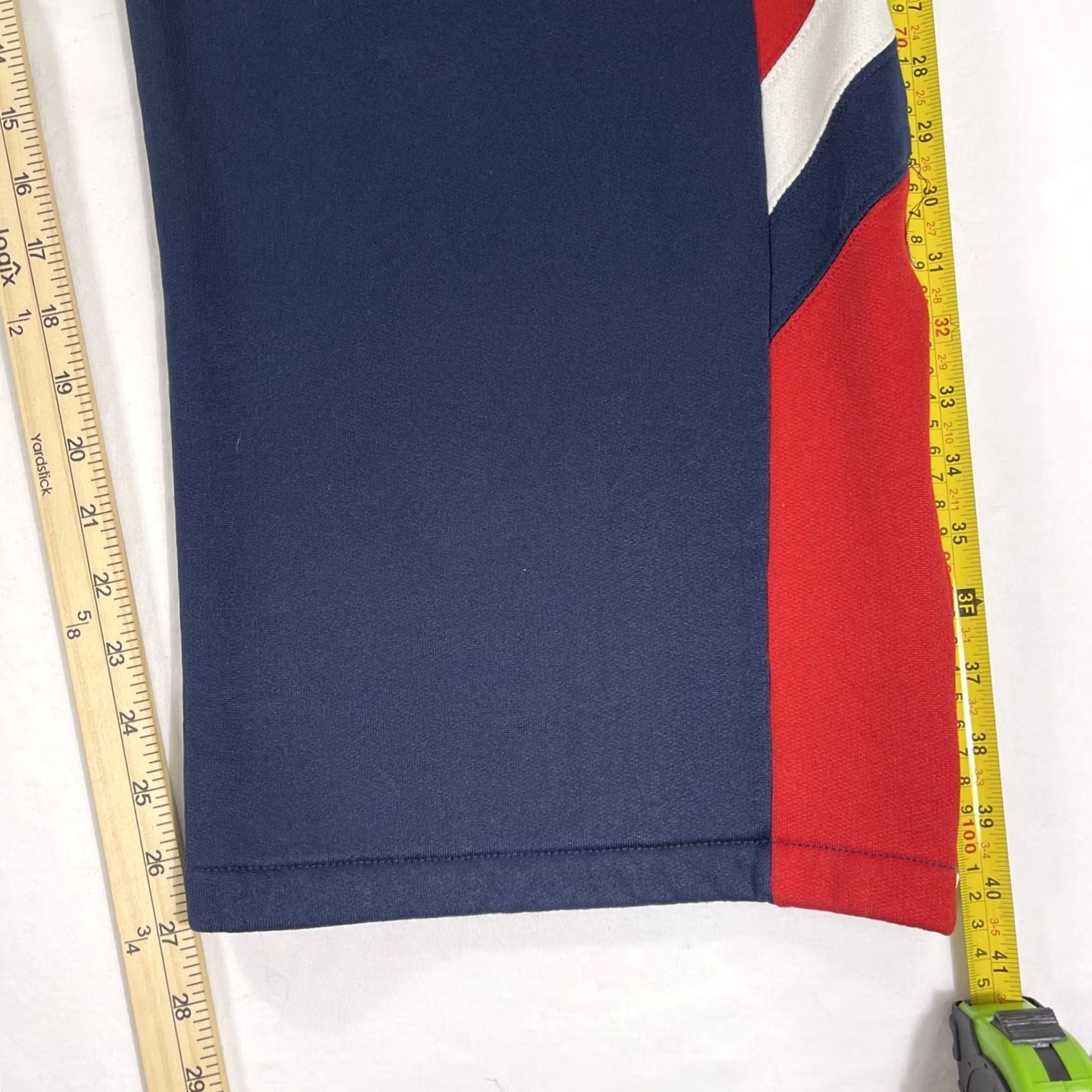 Tommy Hilfiger VINTAGE Tommy Hilfiger Jeans XL Joggers Pants Denim Drawstring Pockets Ankle 90s Athletic Mens Size US 36 / EU 52 - 3 Thumbnail