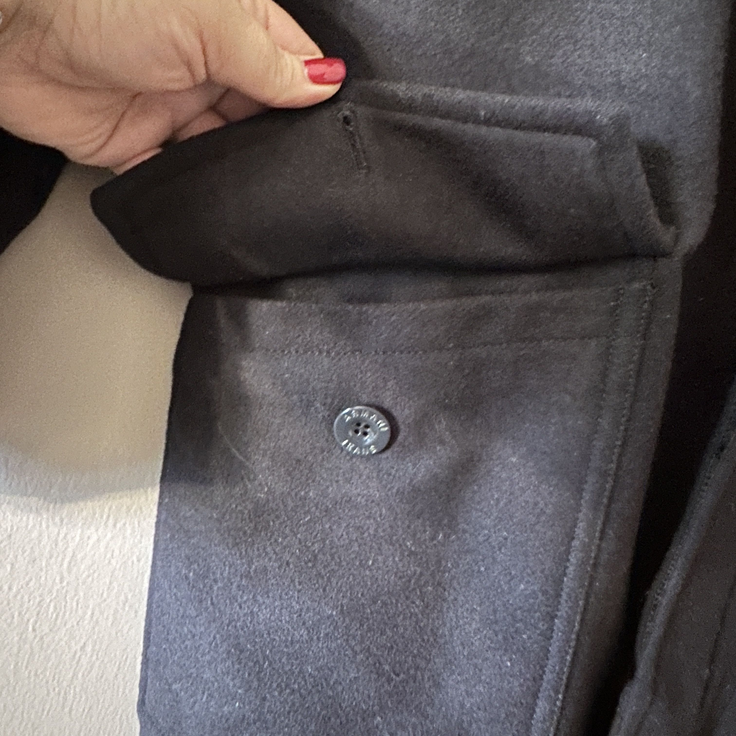 Armani Armani Jeans 30 Anneversario Black Peacoat Size US M / EU 48-50 / 2 - 8 Thumbnail