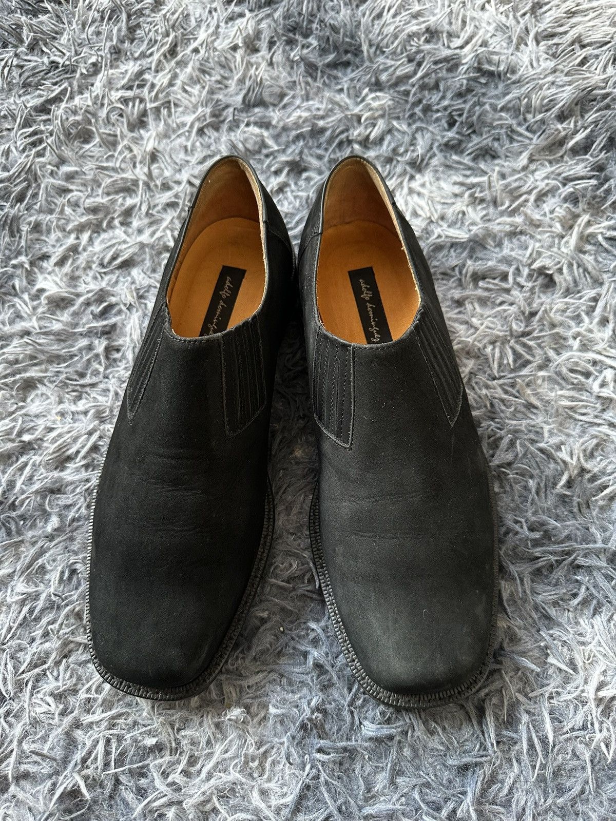 Adolfo Dominguez 90's Adolfo Dominguez slip on loafer moleskin leather Size US 8.5 / EU 41-42 - 15 Thumbnail