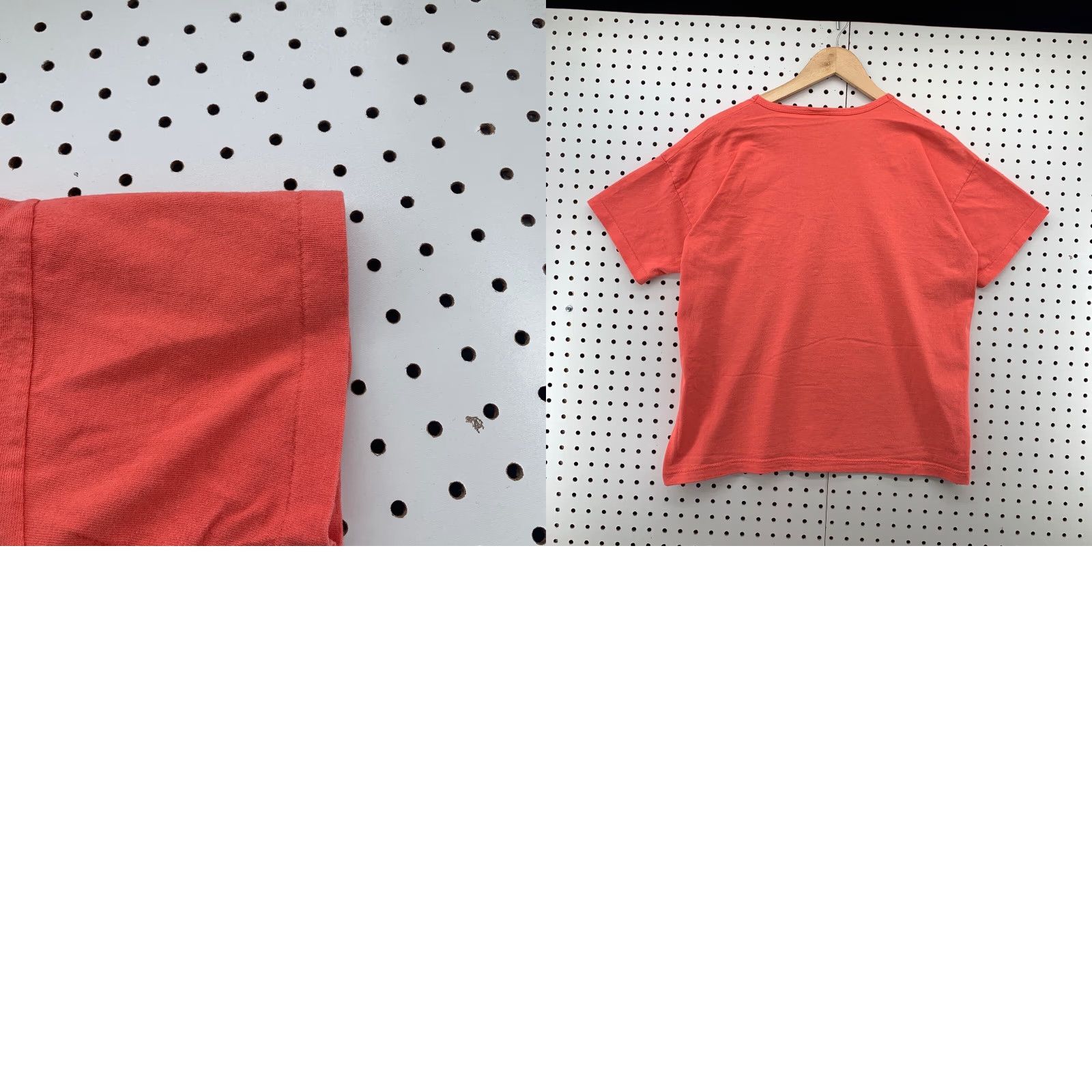 Pinko VINTAGE Jackson Hole Shirt Womens L Coral Pink Embroidered 90s 21x23.5 Printed Sportswear T-Shirt Size L / US 10 / IT 46 - 8 Thumbnail