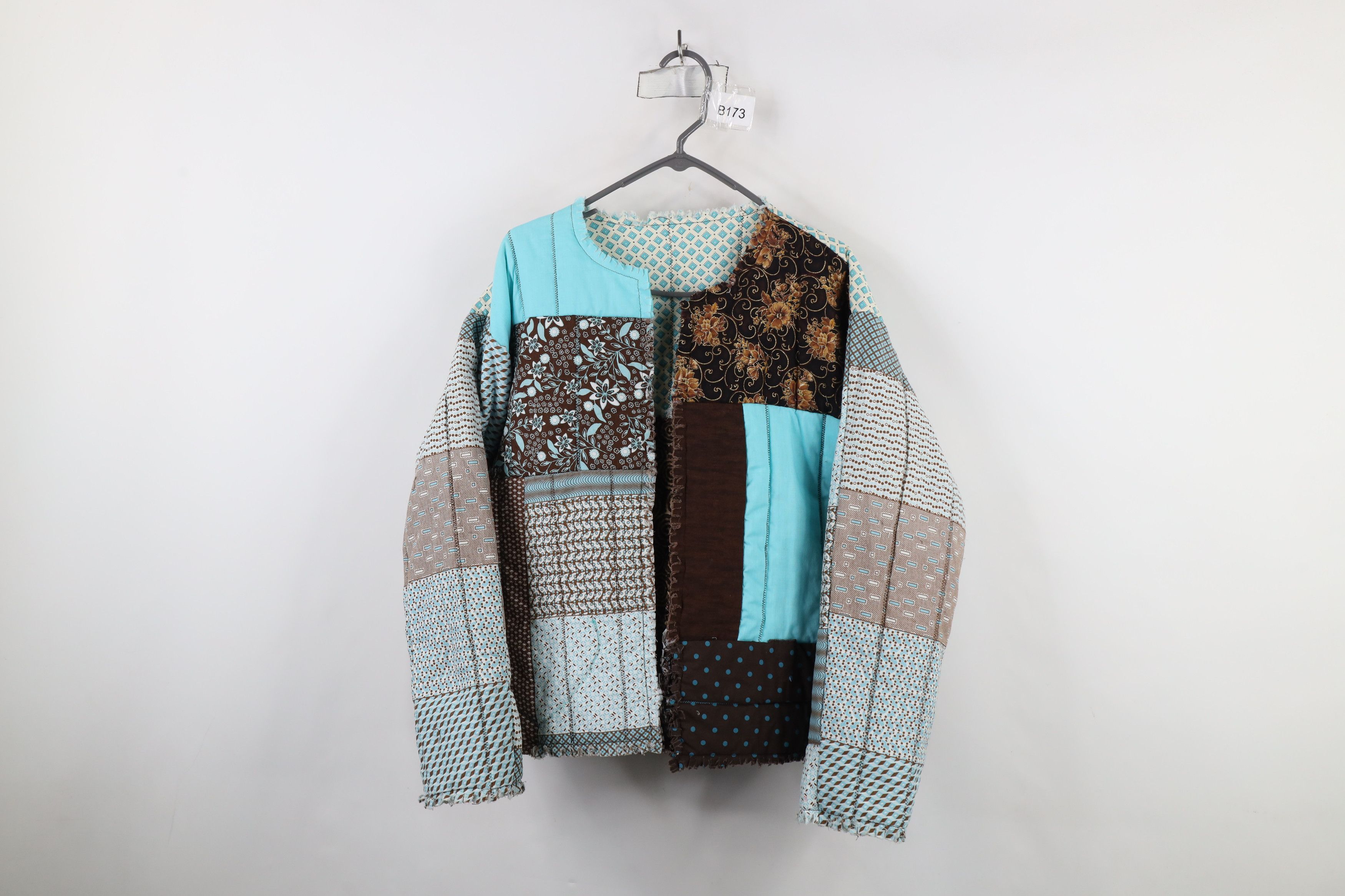 Vintage Vintage 90s Cottagecore Country Reversible Patchwork Jacket Size XL / US 12-14 / IT 48-50 - 11 Thumbnail