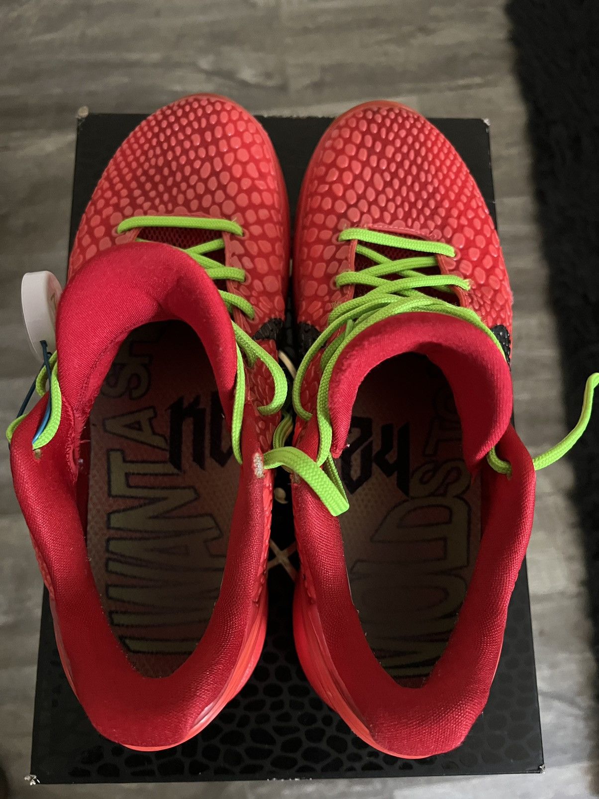 Nike Kobe 6 Reverse Grinch Sneakers Size 9.5 Original Kobe 6 Box Size US 9.5 / EU 42-43 - 10 Thumbnail