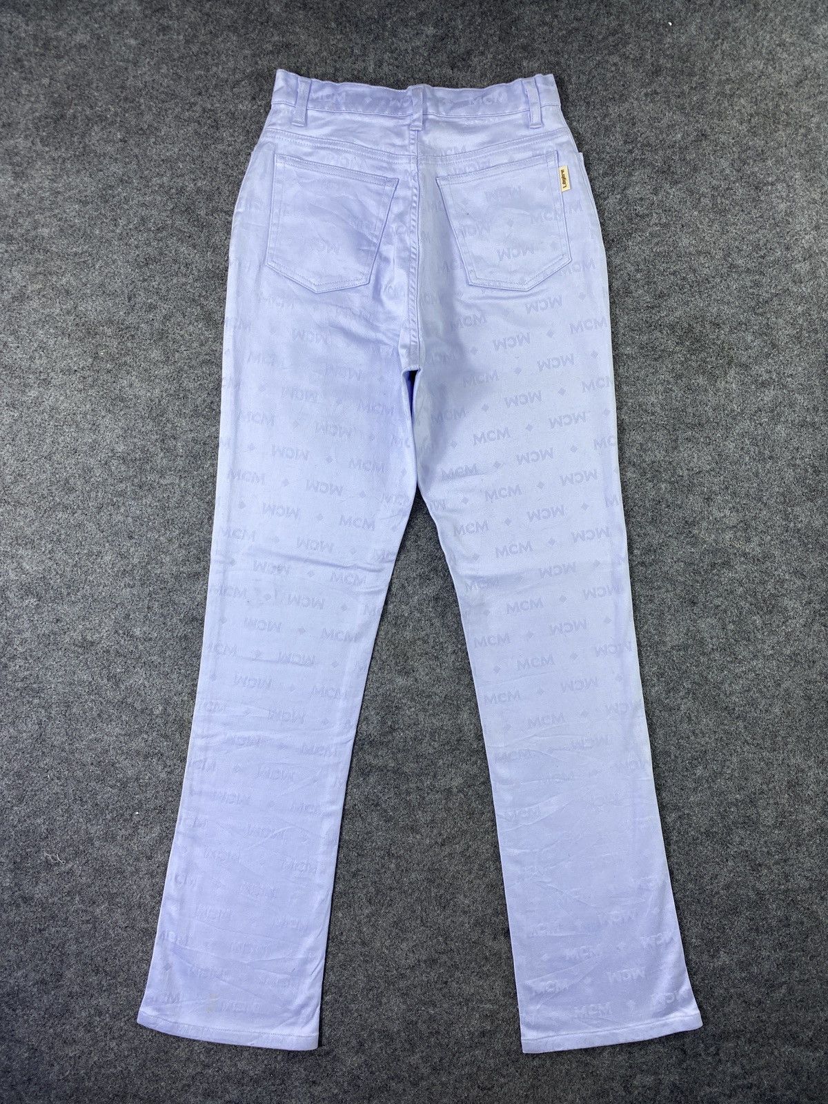 Jean × MCM × Vintage Vintage MCM Monogram Jeans - J1094 Size 25" / US 0 / IT 36 - 4 Thumbnail