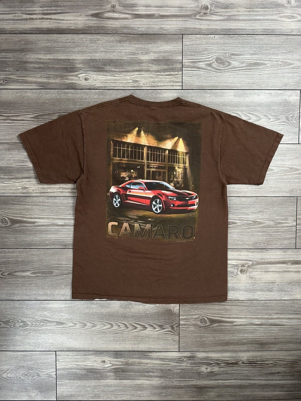 Chevrolet × Vintage Y2K Chevrolet Camaro T Shirt Size US XL / EU 56 / 4 - 2 Thumbnail