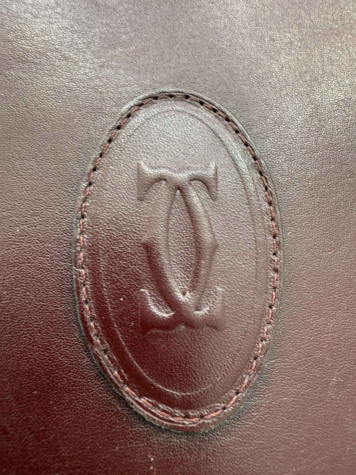 Cartier Vintage Cartier Must de Cartier Leather Shoulder Bag Size ONE SIZE - 7 Thumbnail