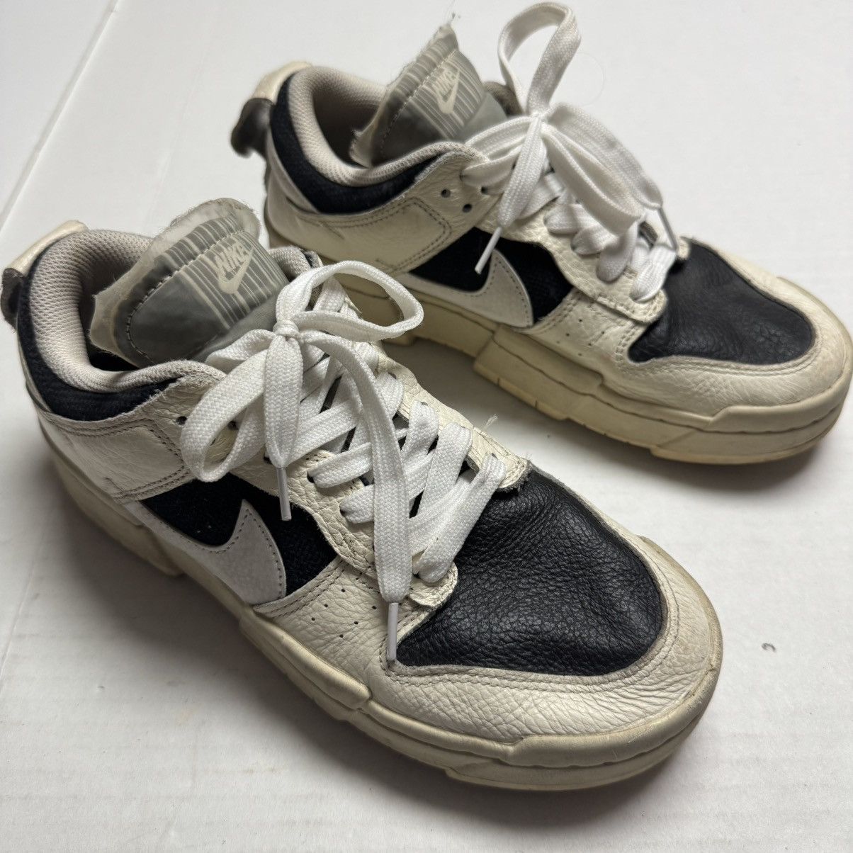 Nike Nike (DD6620-001) Dunk Disrupt Low Ivory, Black, White Size US 8.5 / EU 41-42 - 5 Thumbnail