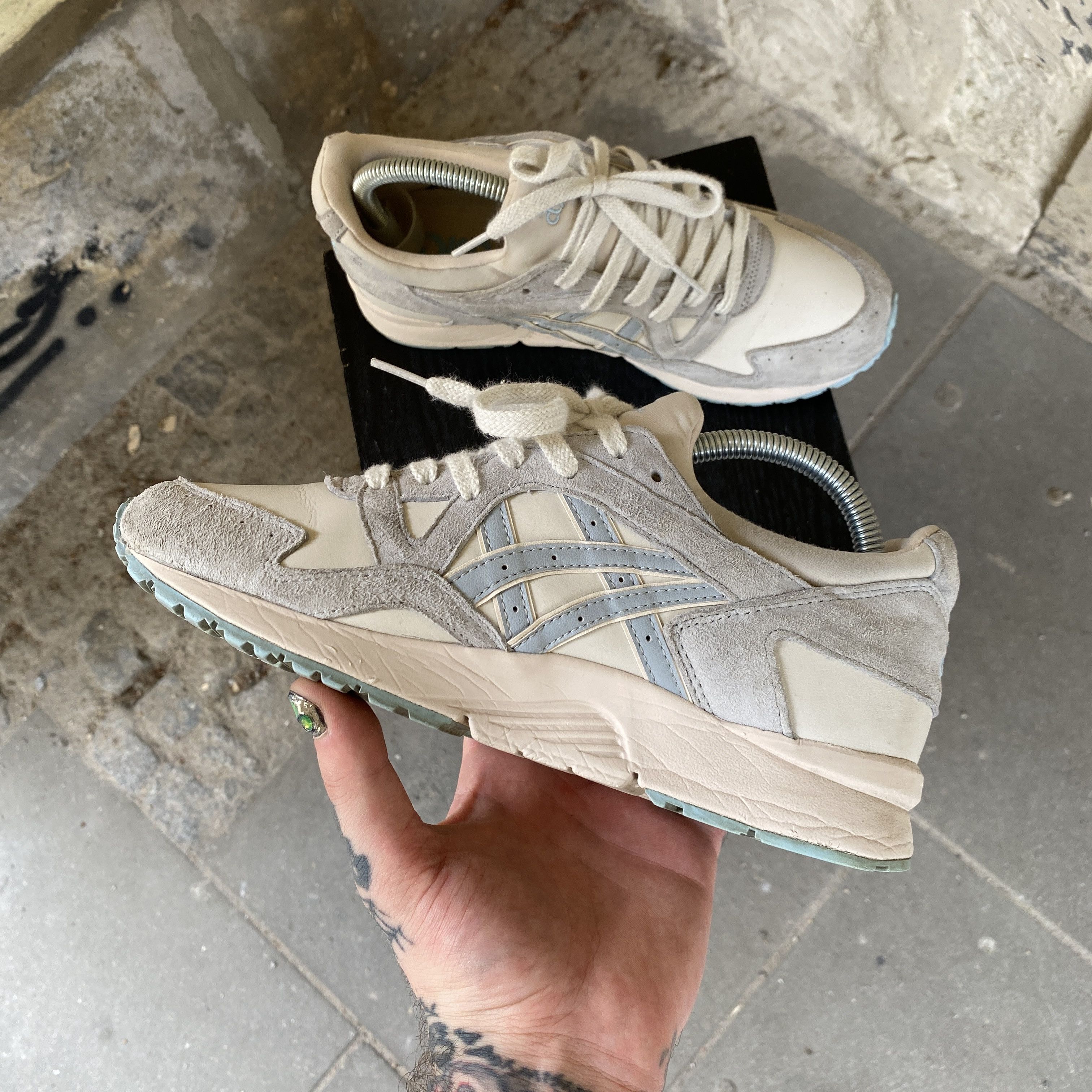 Asics Asics Gel-Lyte 5 beige pastel pink sneakers 7½ Size US 7.5 / IT 37.5 - 4 Thumbnail
