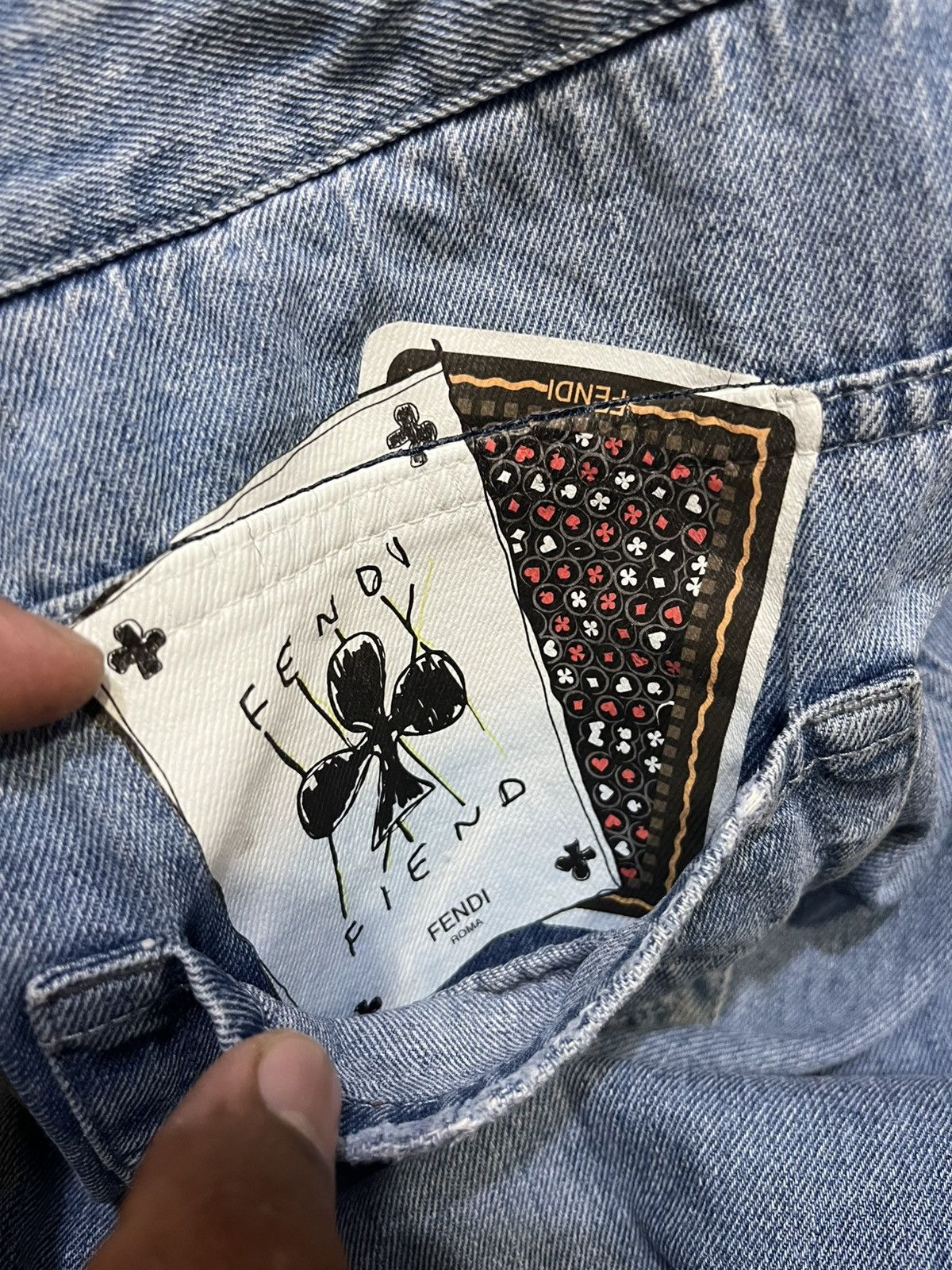 Fendi Fendi fiend ripped jeans Size US 32 / EU 48 - 17 Thumbnail
