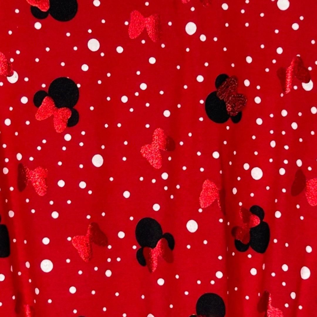 Disney NWOT Disney Parks Minnie Mouse Red Polka Dot Tie Front - Shi Size M / US 6-8 / IT 42-44 - 3 Thumbnail