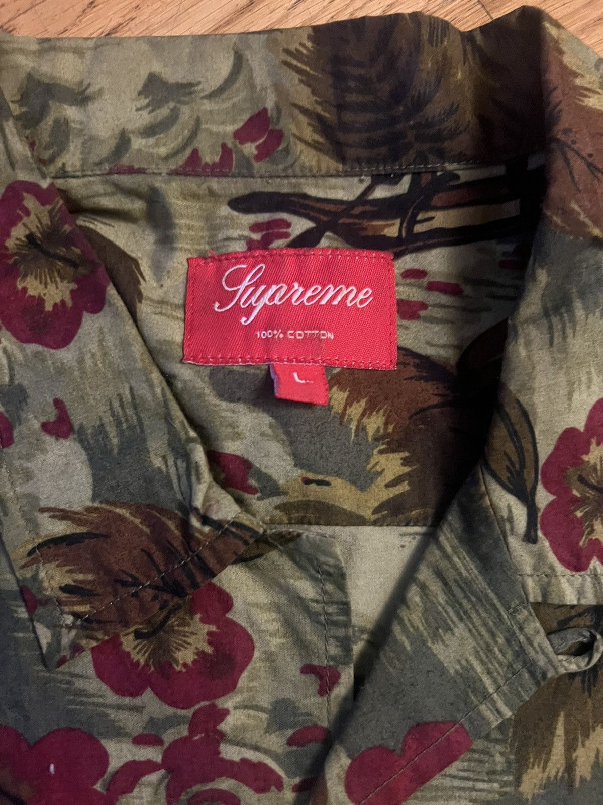 Supreme Supreme Hawaiian Shirt 2012 Size US L / EU 52-54 / 3 - 2 Thumbnail