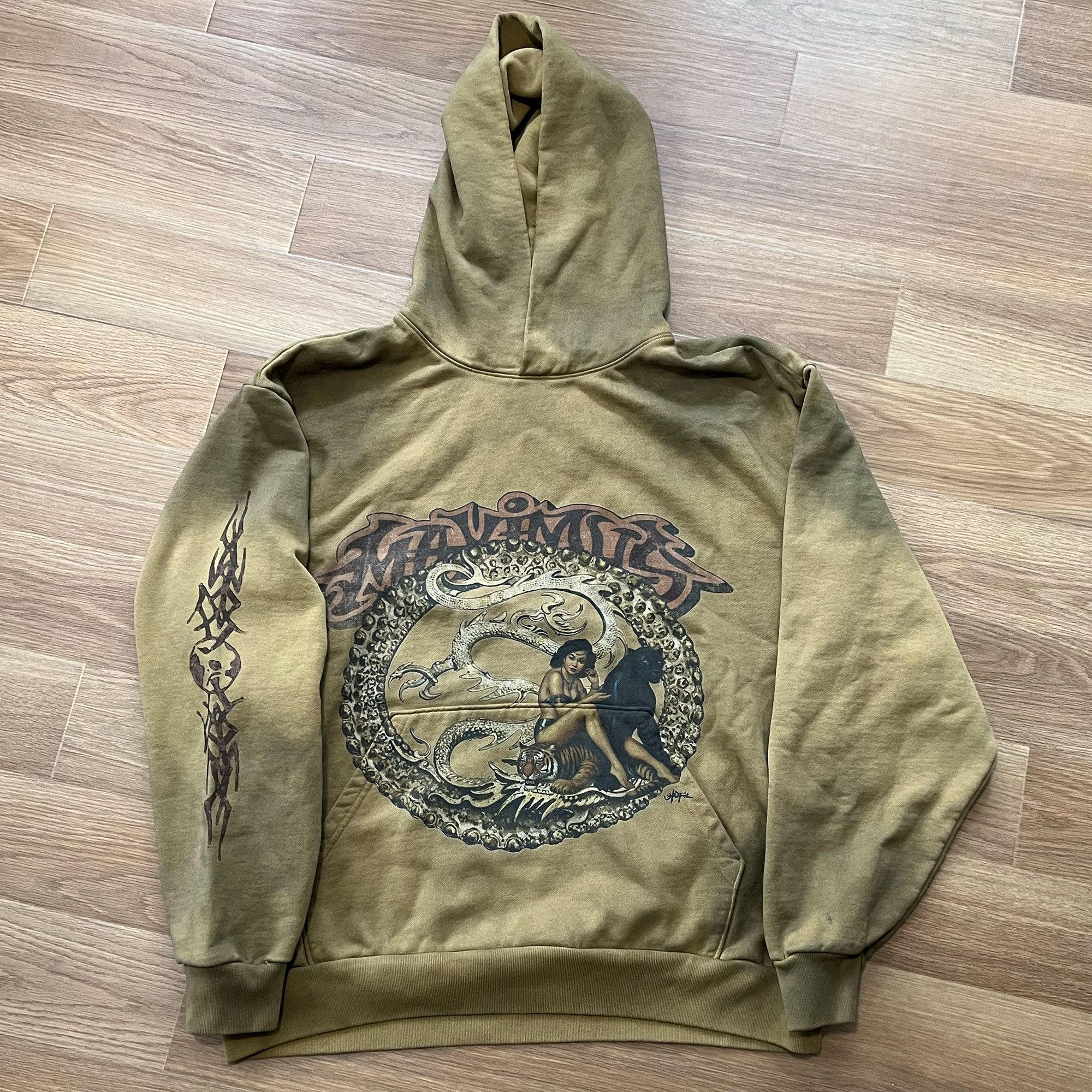Travis Scott MAXIMUS TIGER PULLOVER HOODIE XL Size US XL / EU 56 / 4 - 2 Thumbnail