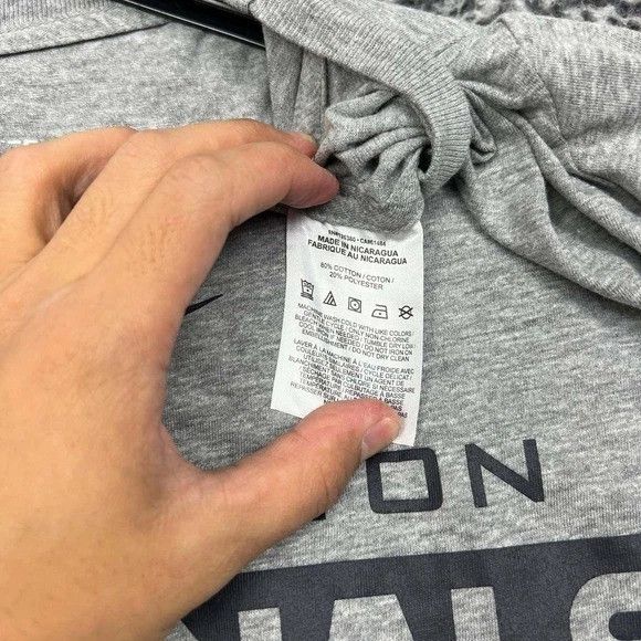 Nike Nike Shirt Men Gray Washington Nationals Crew Neck New L Size US L / EU 52-54 / 3 - 6 Thumbnail