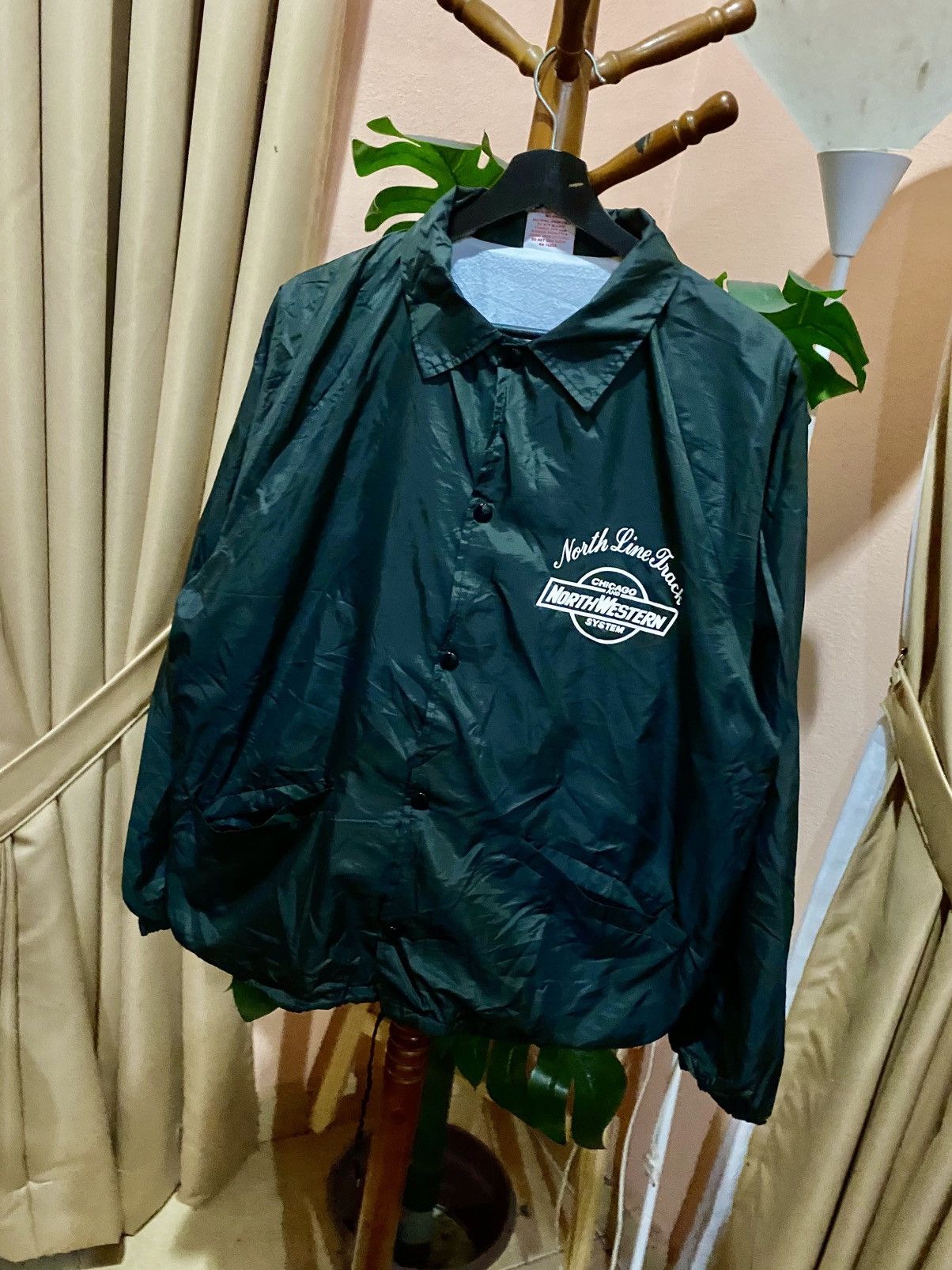 Cardinal of Canada Vintage Cardinal Chicago North Western Coach Jacket Green Size US L / EU 52-54 / 3 - 4 Thumbnail