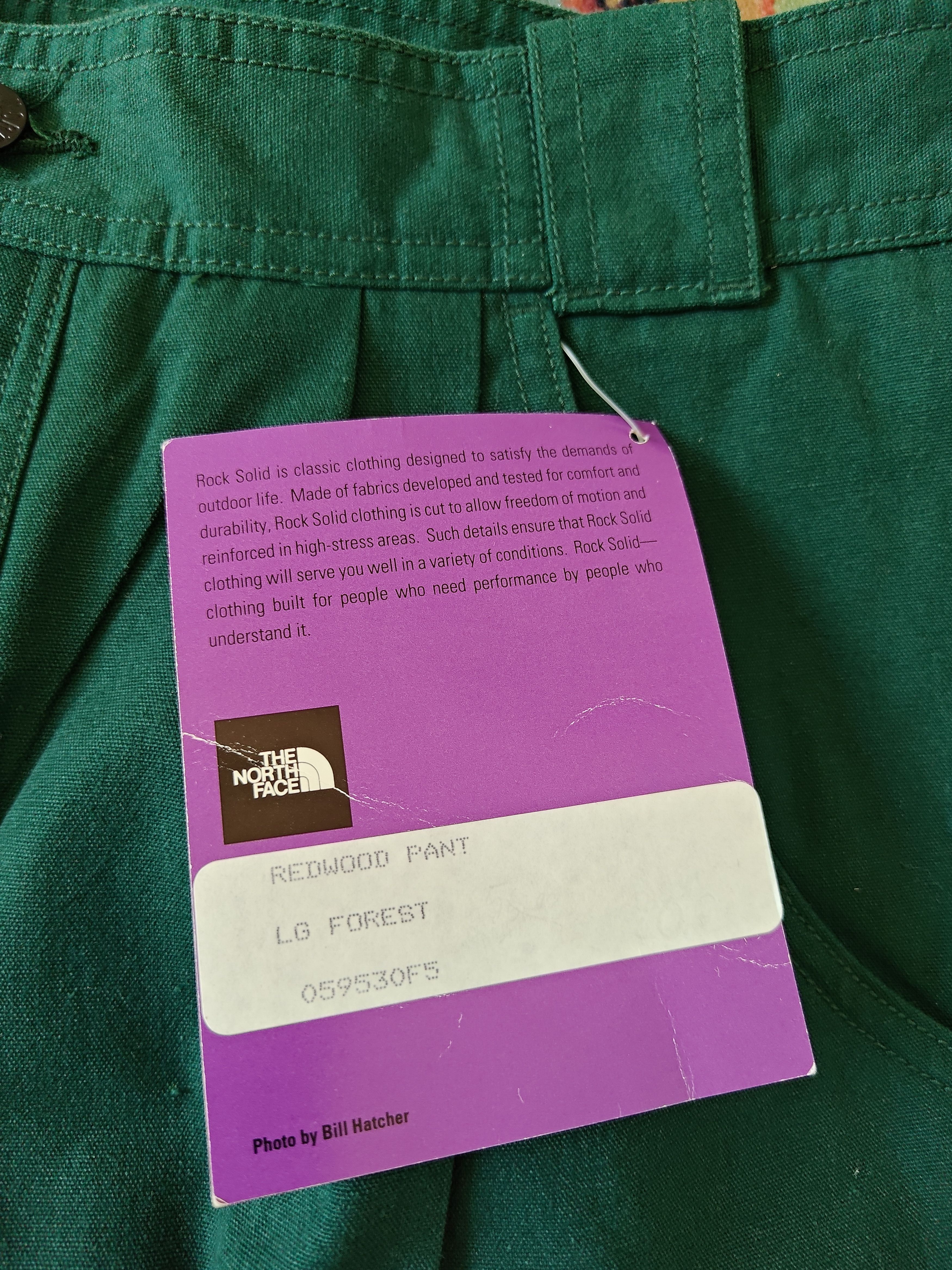 The North Face The North Face Rock Solid Pants – Late 90s Vintage w Tags Size US 30 / EU 46 - 4 Thumbnail