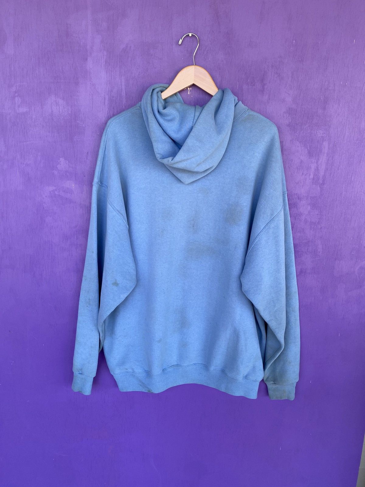 Russell Athletic Vintage 90s Russell Athletic faded blank hoodie Size US XXL / EU 58 / 5 - 2 Thumbnail