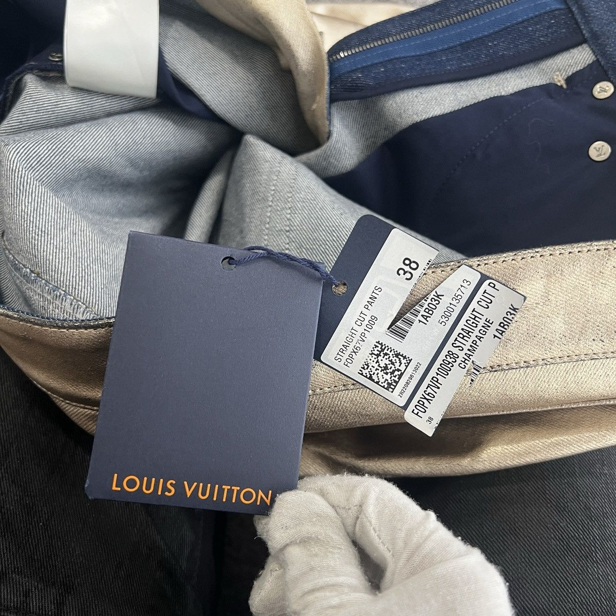 Louis Vuitton Louis Vuitton 2023AW Coating Straight Cut Pants 38 Size US 32 / EU 48 - 16 Thumbnail