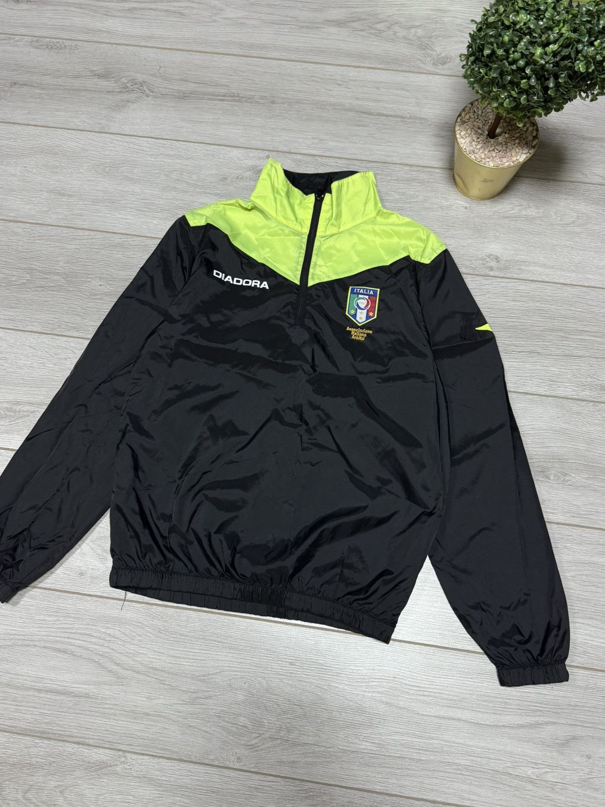 Diadora Diadora Italia vintage windbreaker jacket Size US S / EU 44-46 / 1 - 4 Thumbnail
