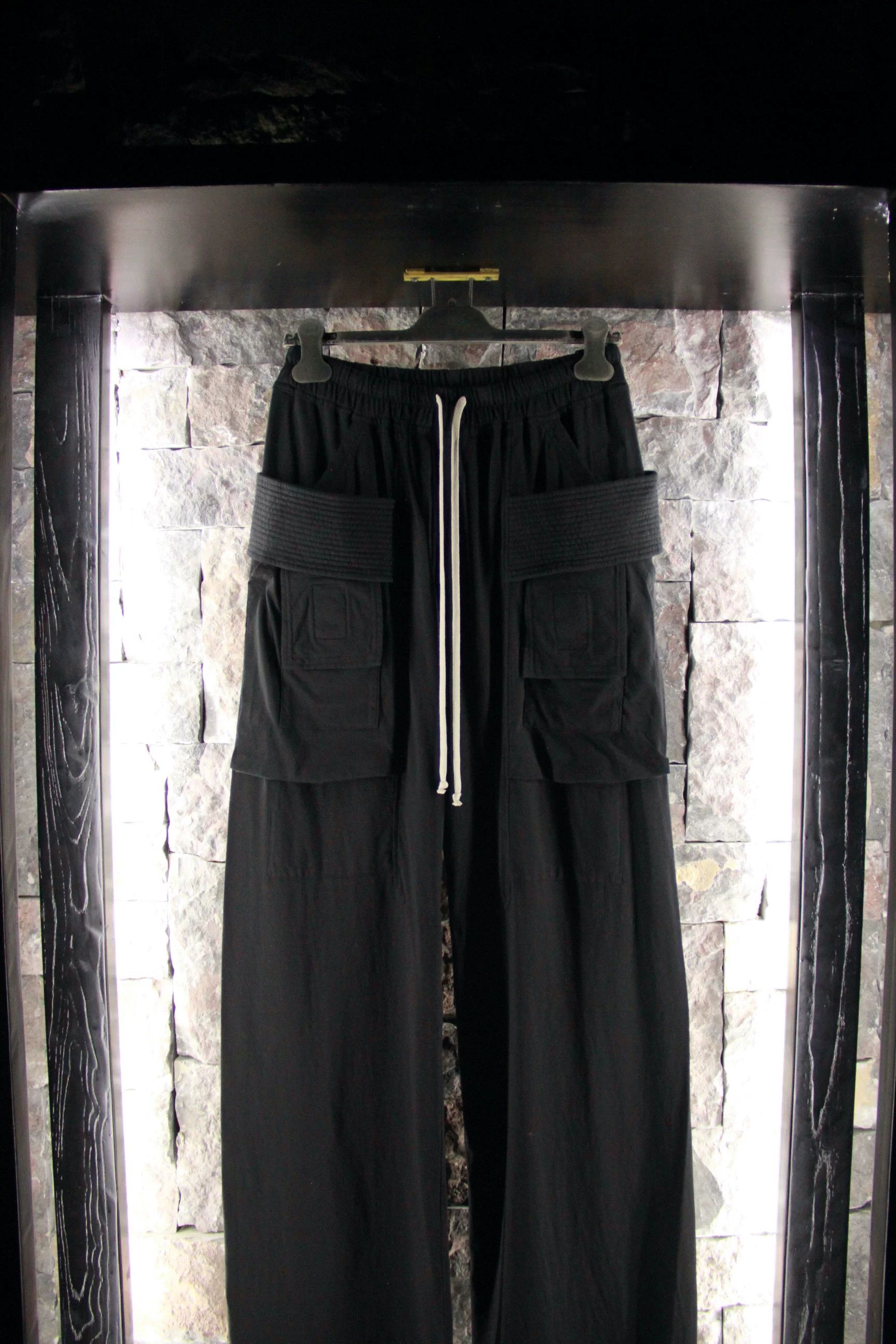 Rick Owens Rick Owens Black Casual Pants Men 34 Size US 34 / EU 50 - 1 Thumbnail