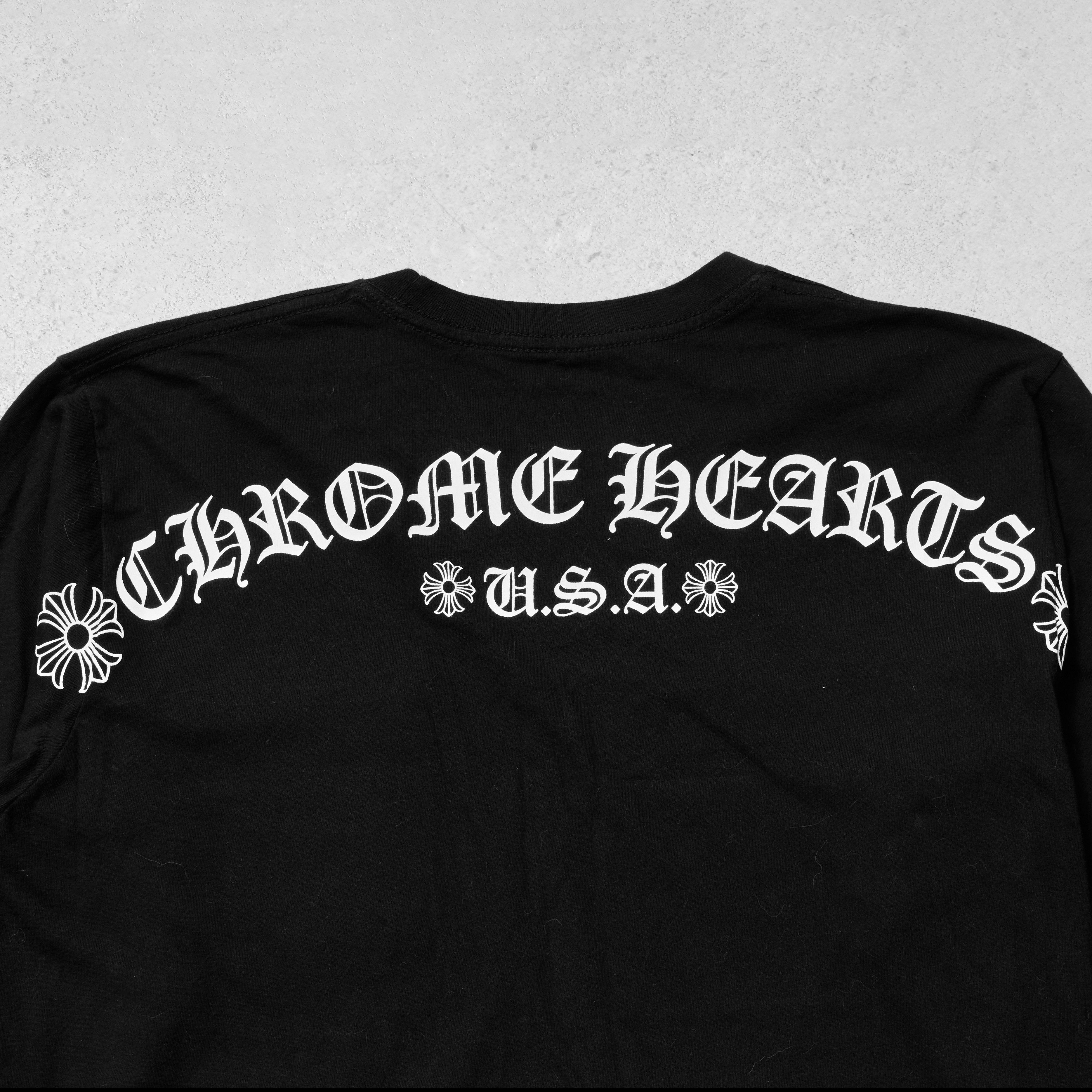 Chrome Hearts CHROME HEARTS USA Long Sleeve T Shirt BLACK Size US M / EU 48-50 / 2 - 6 Thumbnail