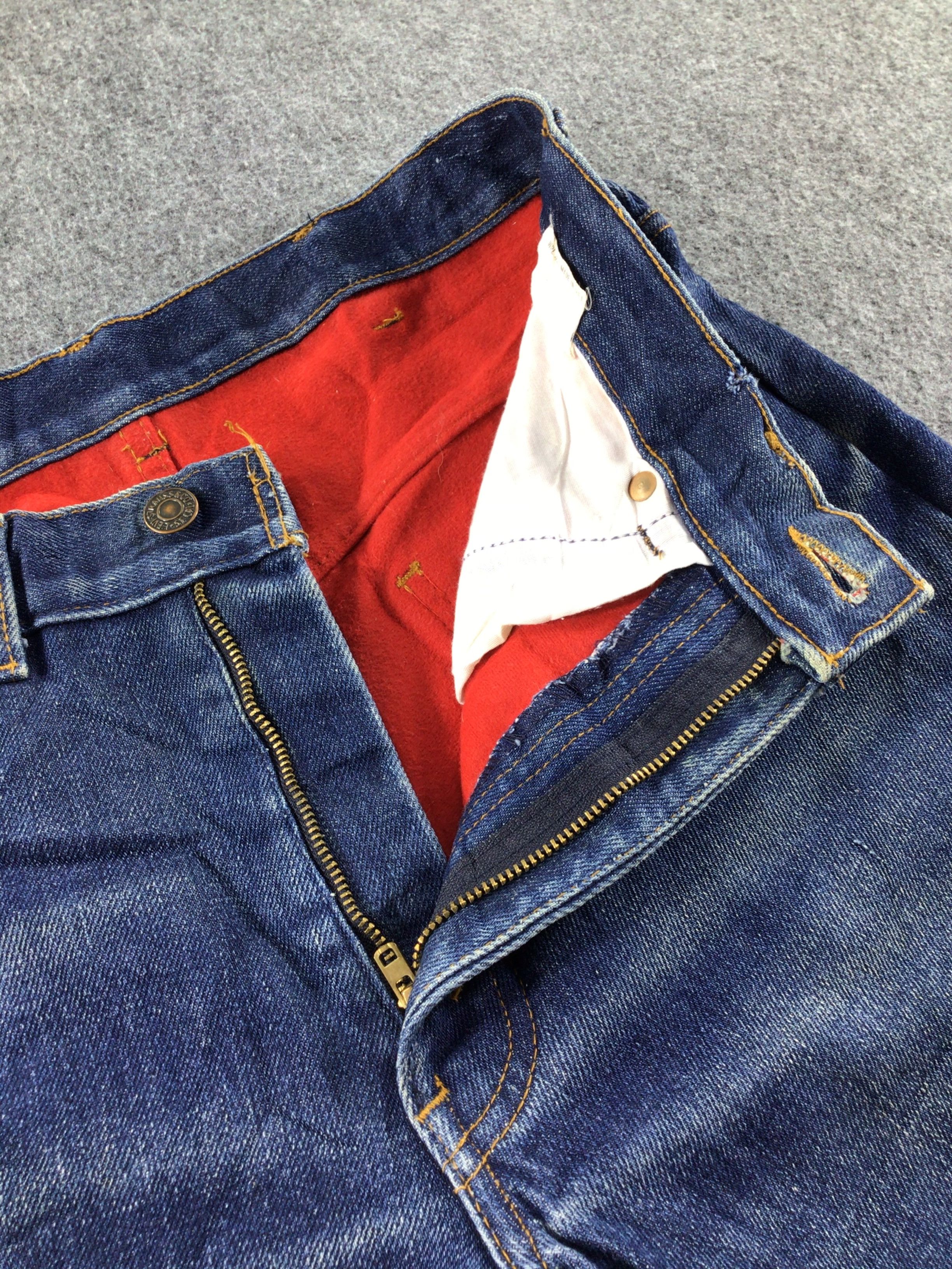 Levi's Vintage 80s Levis Orange Tab Jeans Blue Medium Wash-J381 Size US 30 / EU 46 - 7 Thumbnail