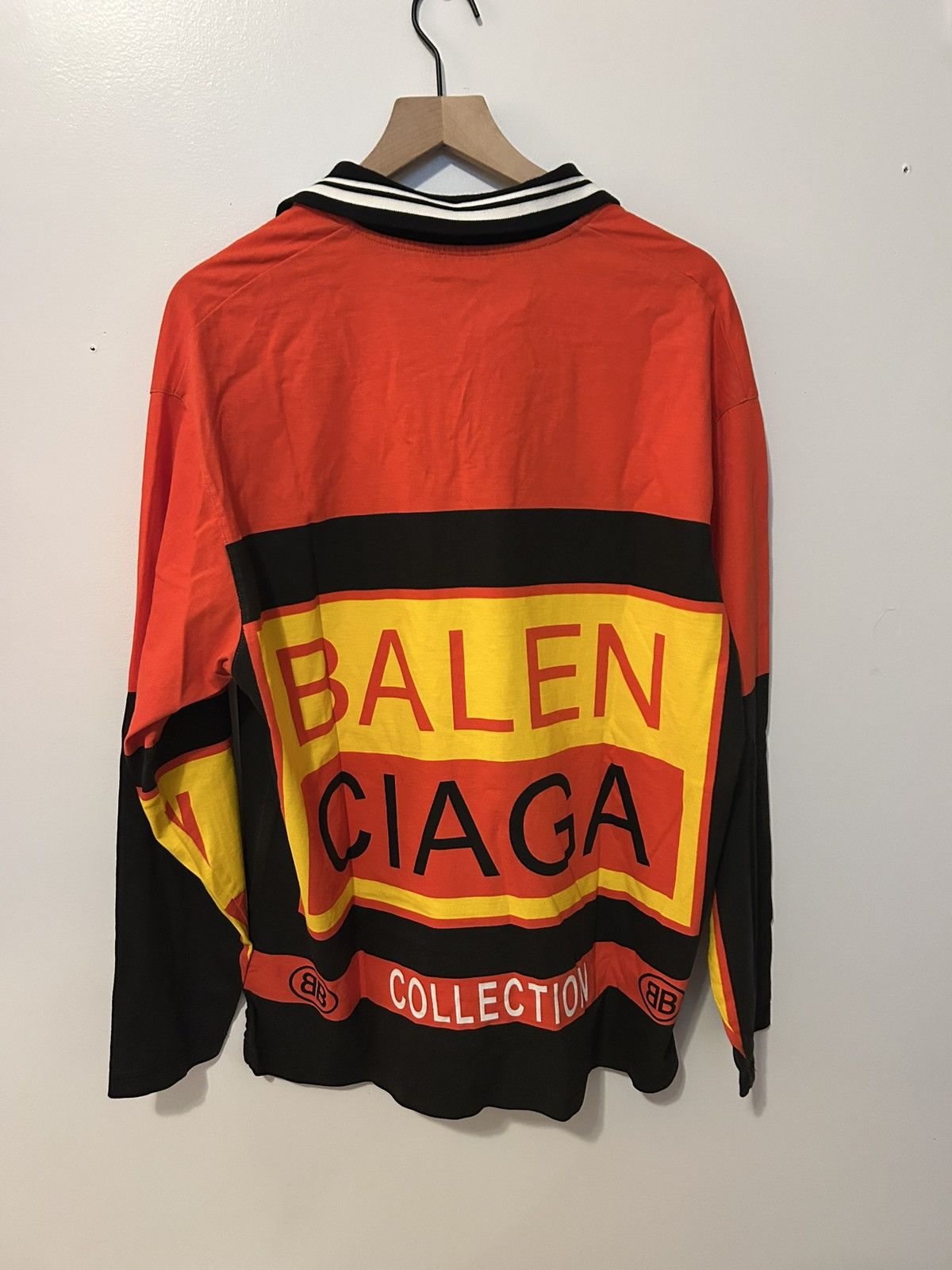 Balenciaga Balenciaga Polo Like Long Sleeve Size US S / EU 44-46 / 1 - 3 Thumbnail