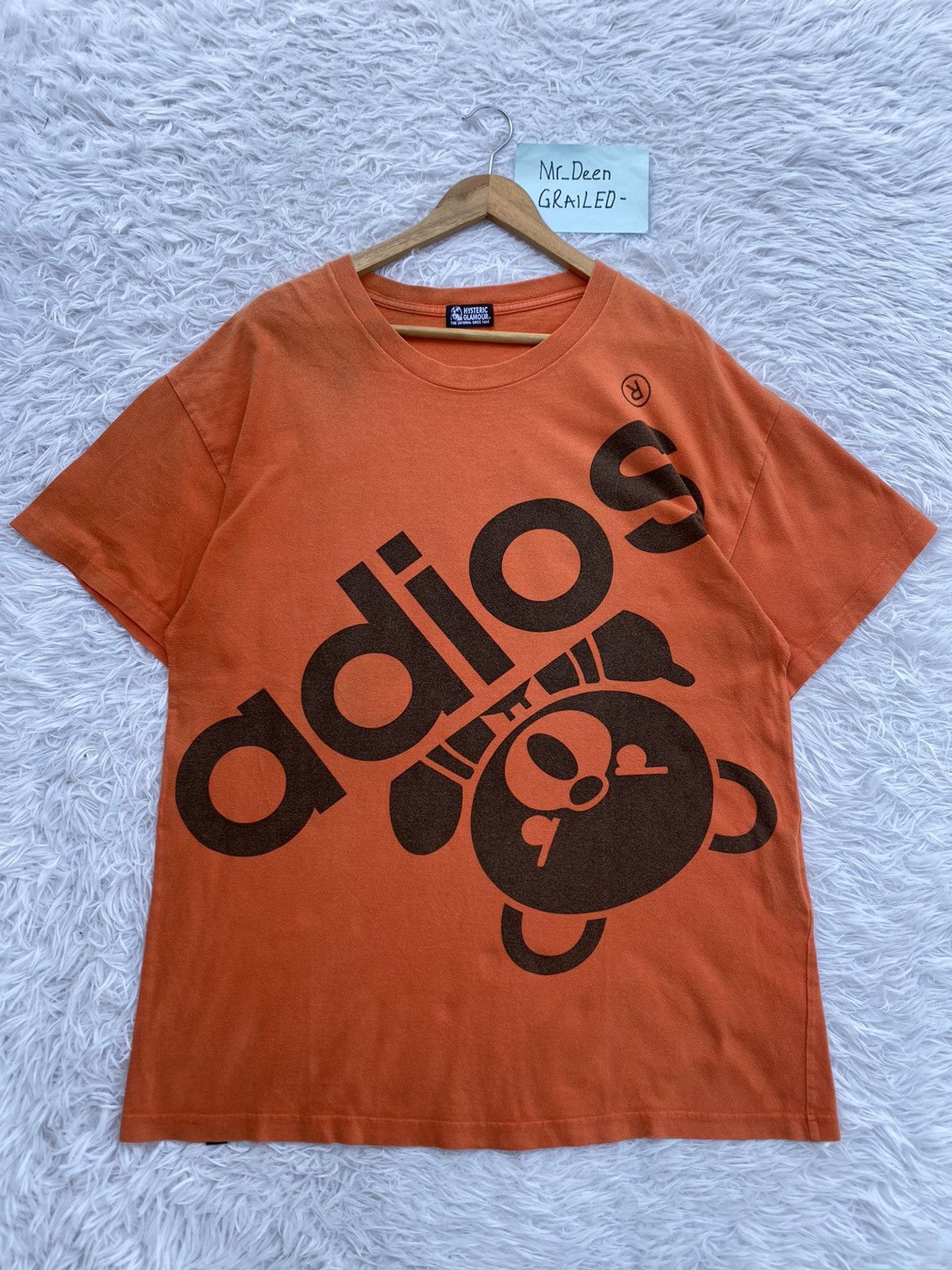 Hysteric Glamour Rare Hysteric Glamour “adios” Tshirt Size US L / EU 52-54 / 3 - 1 Thumbnail
