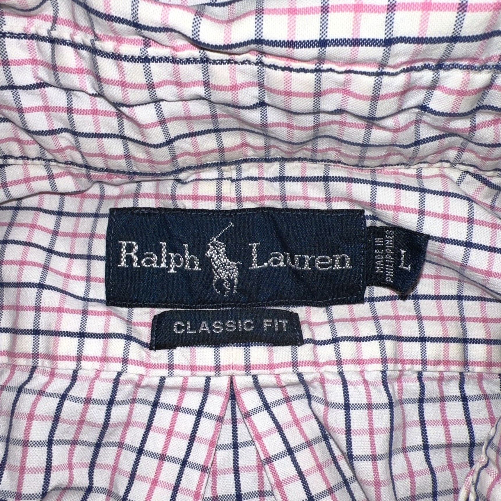 Polo Ralph Lauren Ralph Lauren Classic Fit Plaid Short Sleeve Button Down Shirt Mens Large Multicolor Size US L / EU 52-54 / 3 - 3 Thumbnail