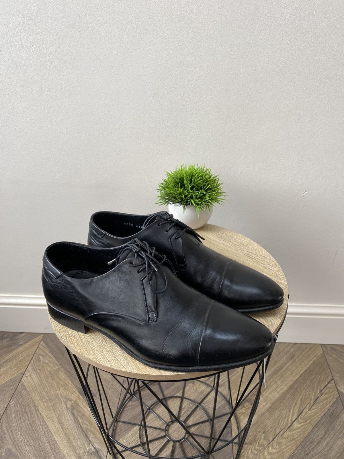 FABI Vintage Fabi Luxury Dress black leather shoes Size US 10 / EU 43 - 2 Thumbnail