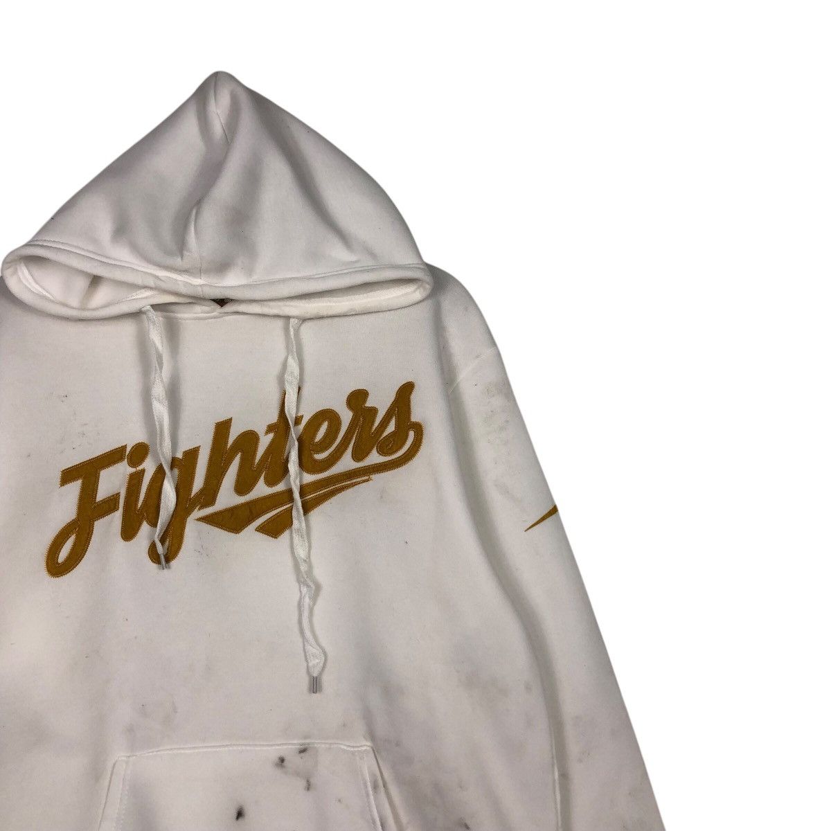 Japanese Brand 📌Vintage Hoodie Pull Over Fighters Big Logo Spell Out Size US M / EU 48-50 / 2 - 7 Thumbnail