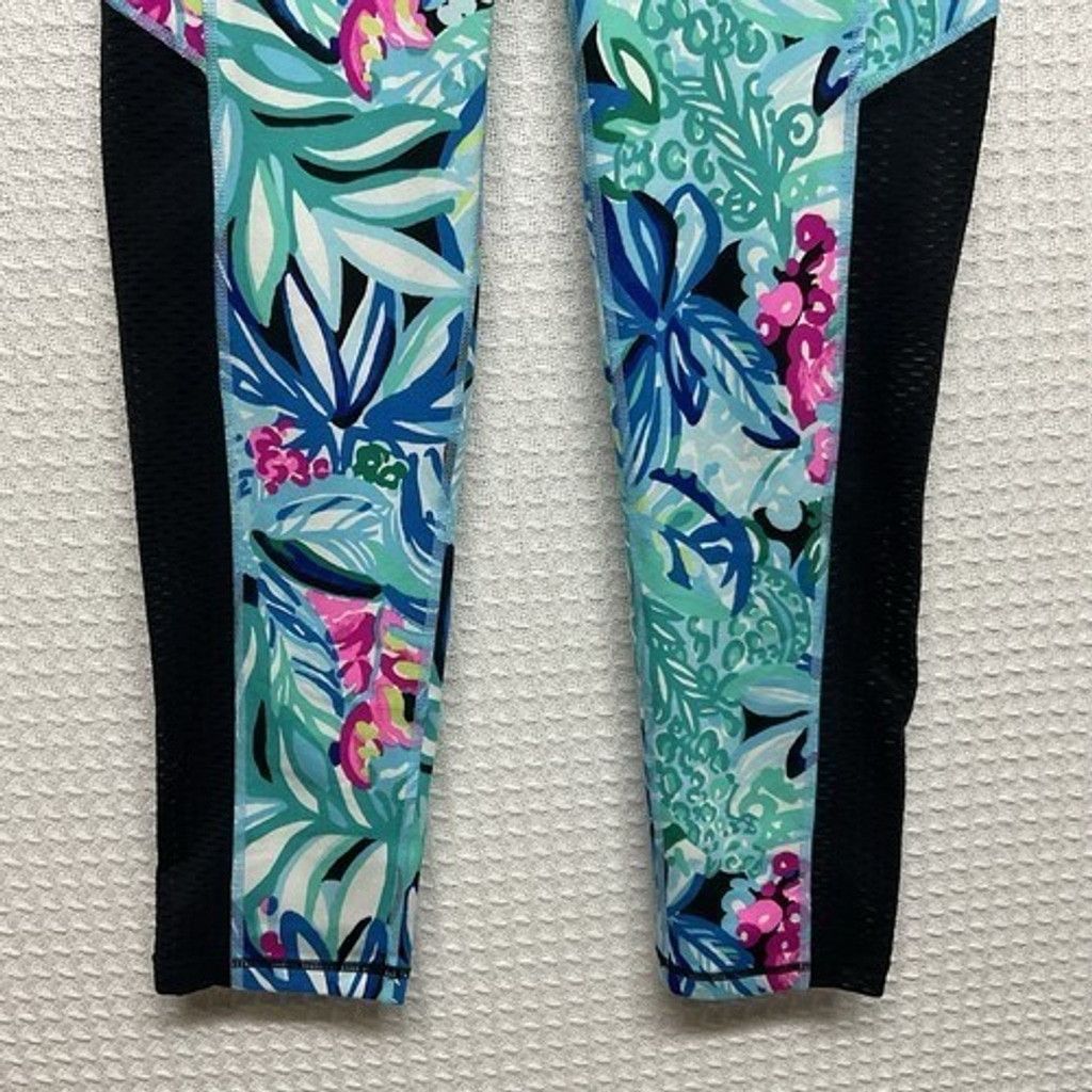 Lilly Pulitzer NWOT Lilly Pulitzer Luxletic Mid Rise Midi Pants Size M Size 28" / US 6 / IT 42 - 6 Thumbnail