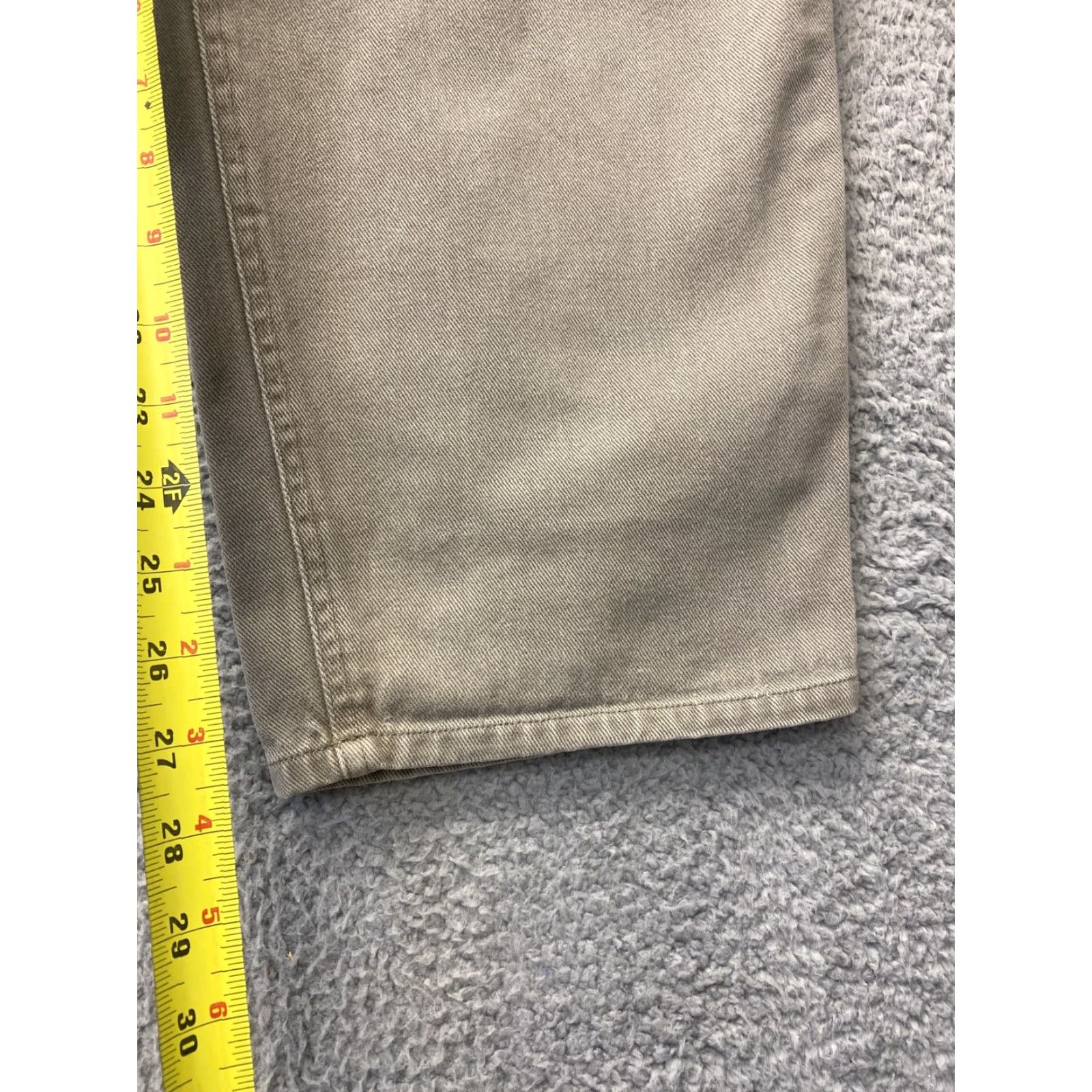 Ralph Lauren Ralph Lauren Jeans Women's 22W Tan Cotton Straight Casual Pants with Pockets Size 40" / US 18 - 6 Thumbnail