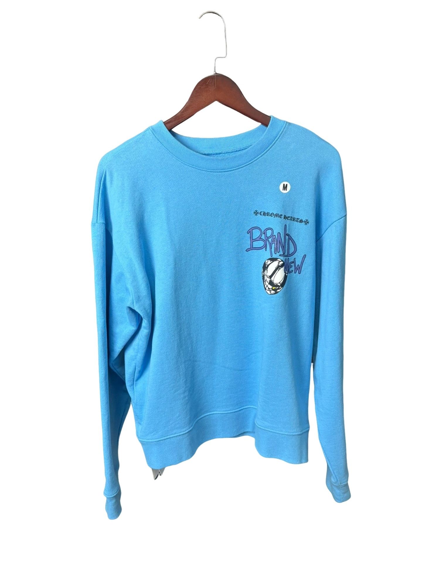 Chrome Hearts Chrome Hearts x Matty Boy Blue Sweatshirt M Size US M / EU 48-50 / 2 - 1 Thumbnail