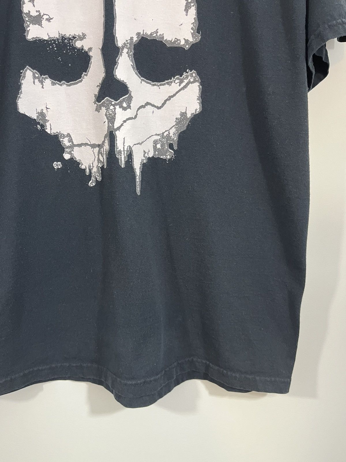 Vintage Vintage Faded Skull Graphic Tee Size US XL / EU 56 / 4 - 5 Thumbnail