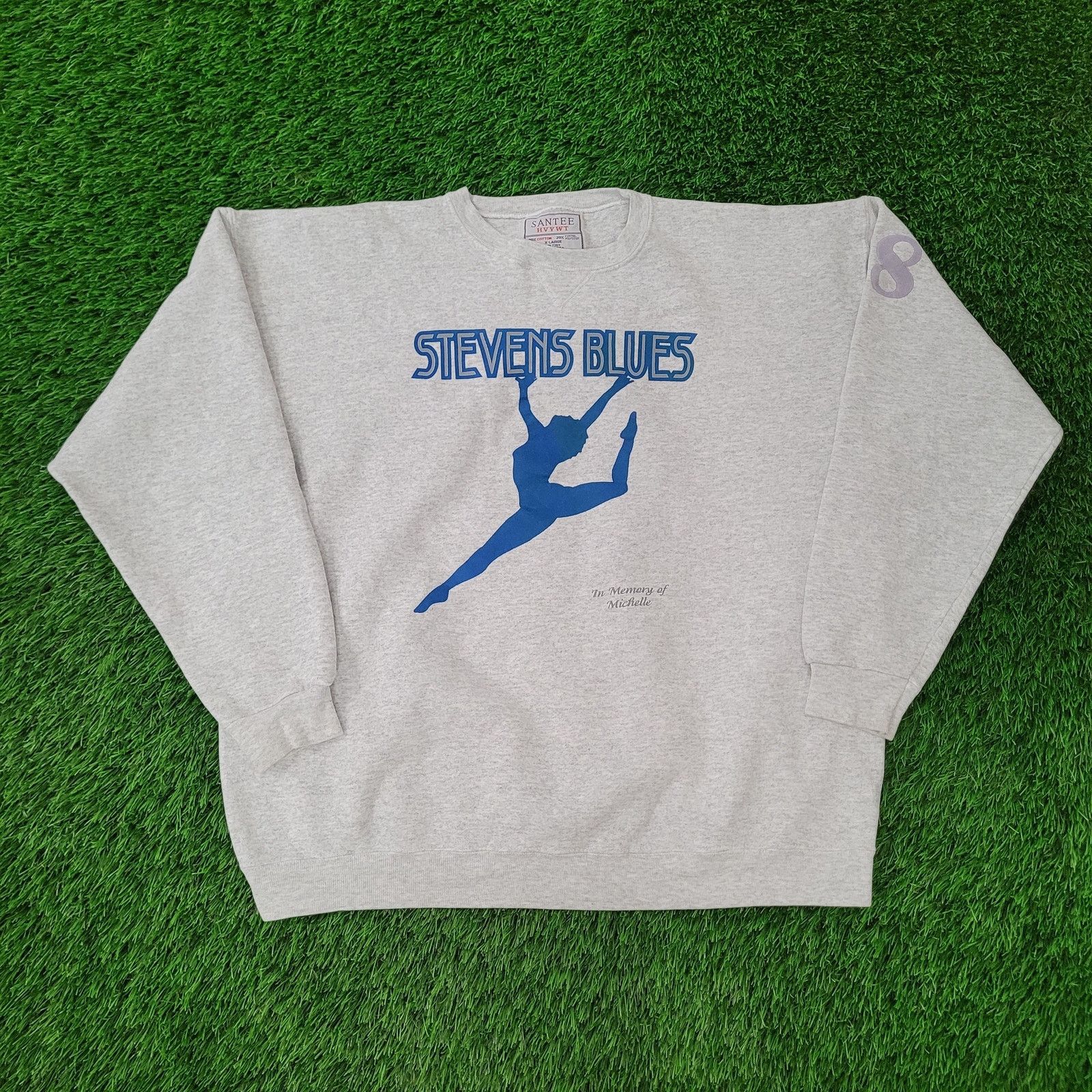 Vintage Vintage 1998 Santee Steven-Blues Sweatshirt Womens XL 26x27 Size XL / US 12-14 / IT 48-50 - 1 Thumbnail