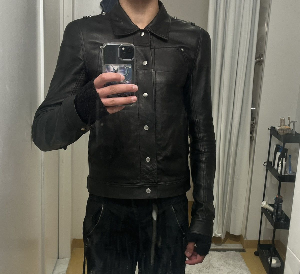 Rick Owens Tecuatl Leather Jacket | Grailed