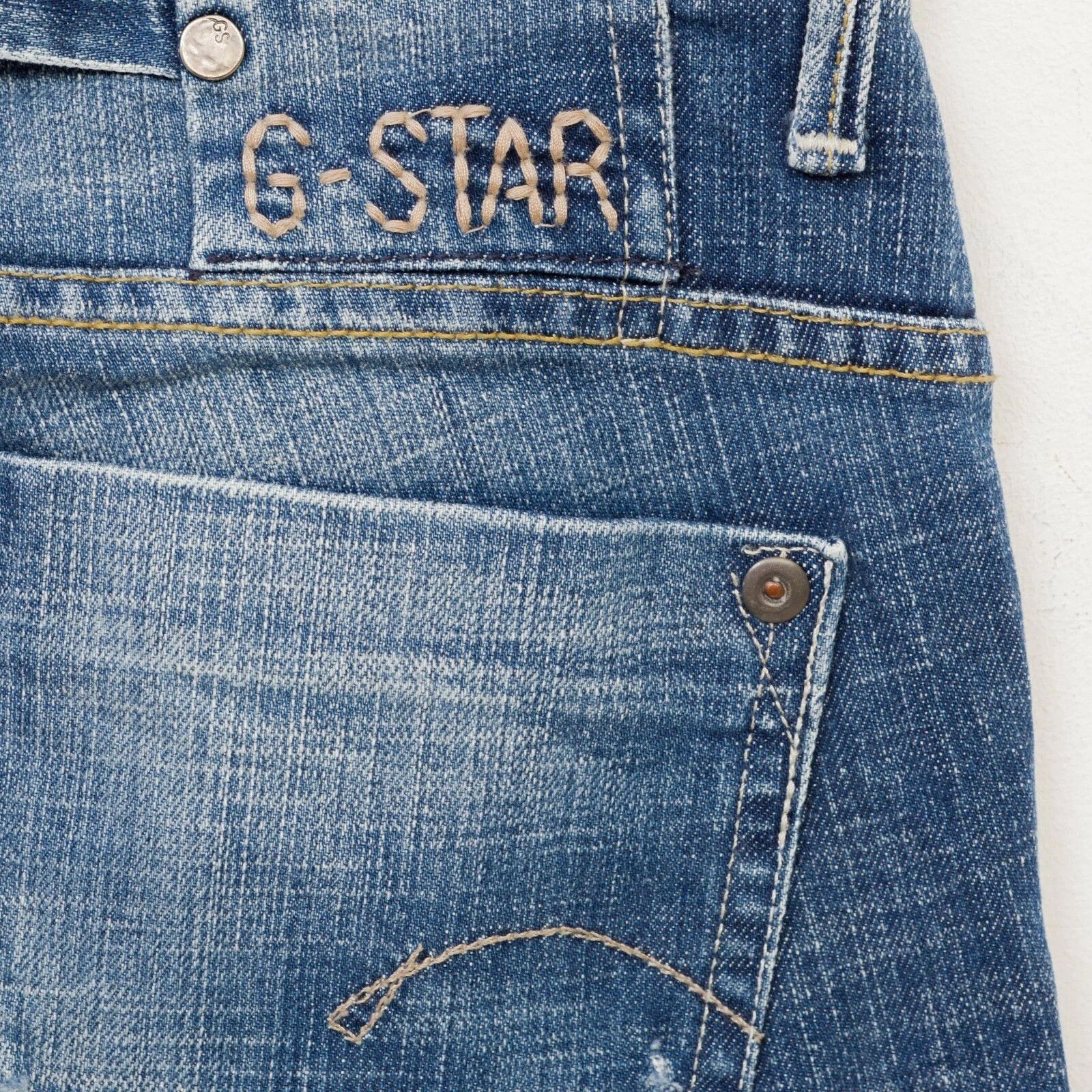 G-Star Raw Midge Straight Women's Jeans W26 L32 Trousers Stretch Size 26" / US 2 / IT 38 - 2 Thumbnail